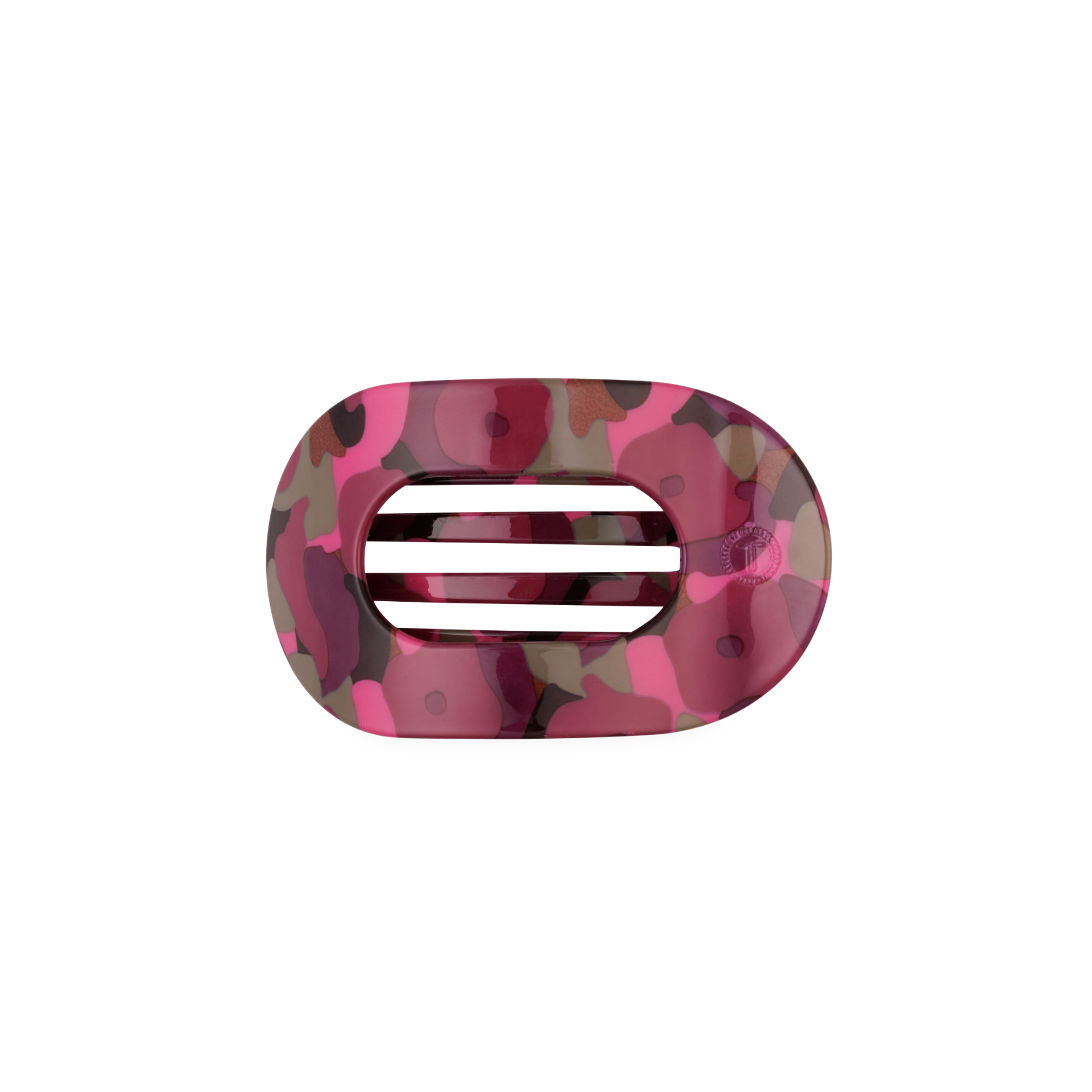 Garden Glam Small Flat Round Hair Clip