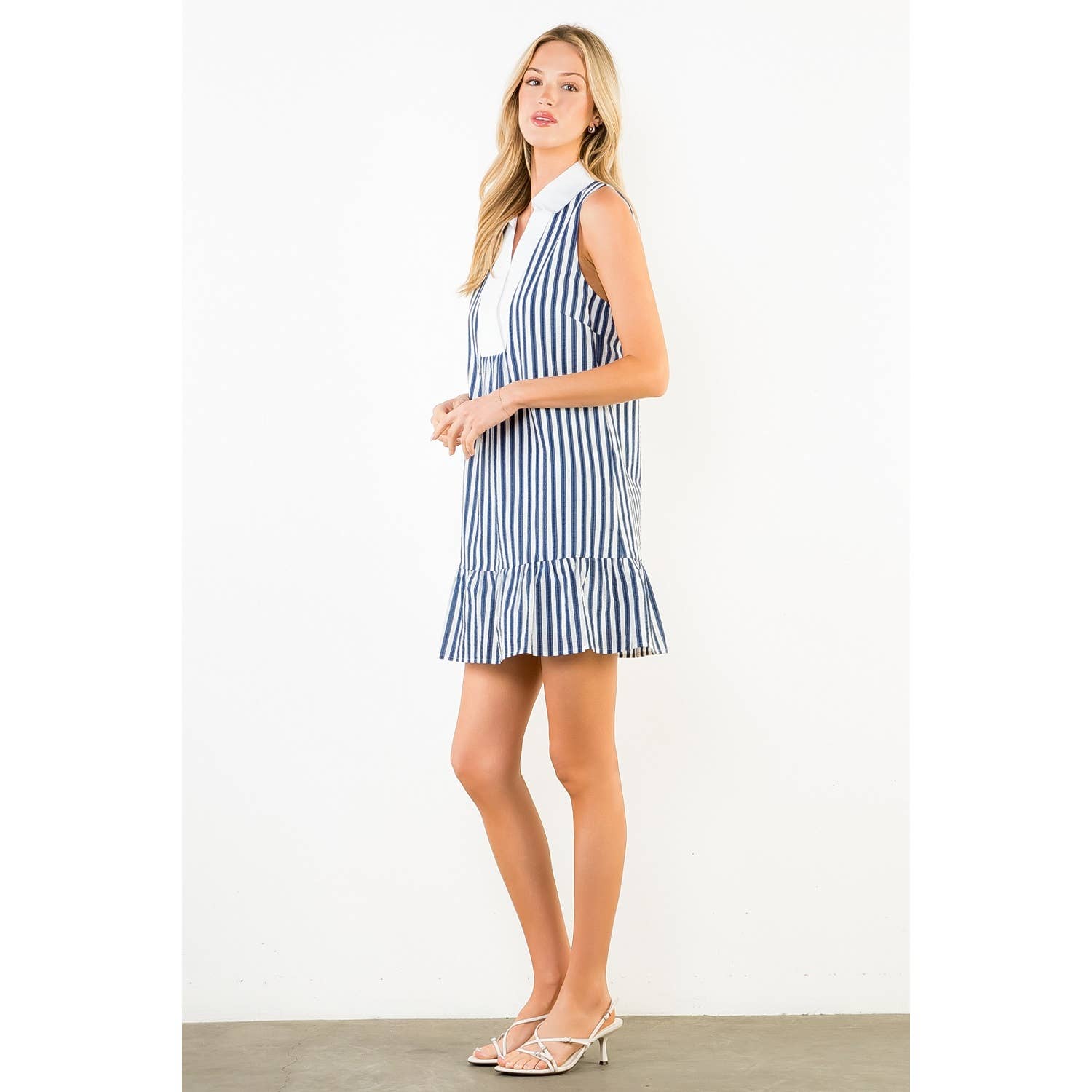 Stripe Tiered Dress