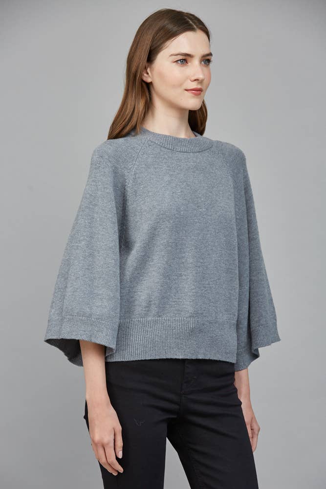 REGLAN CREW NECK SWEATER