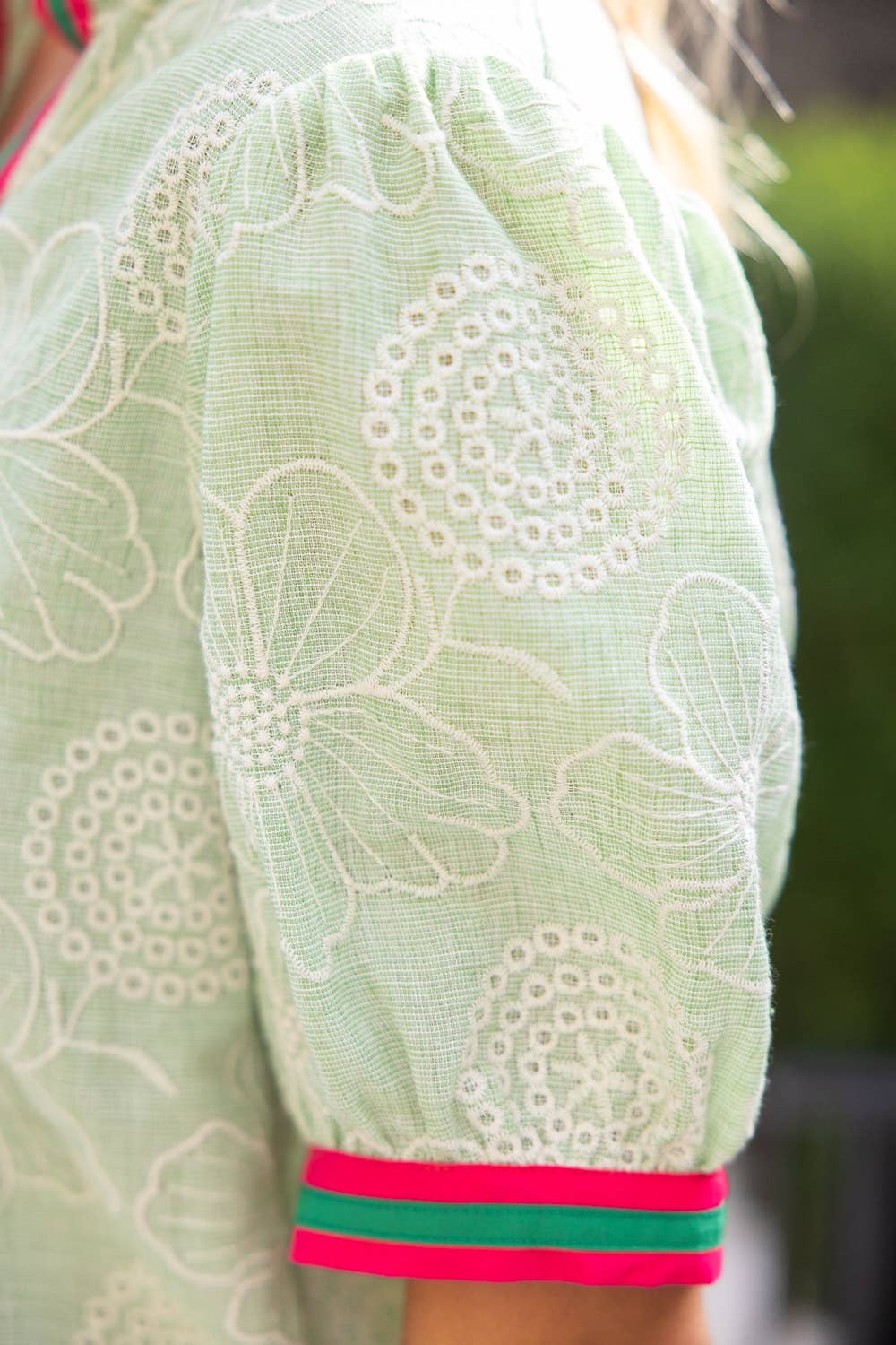 Floral Embroidered Top