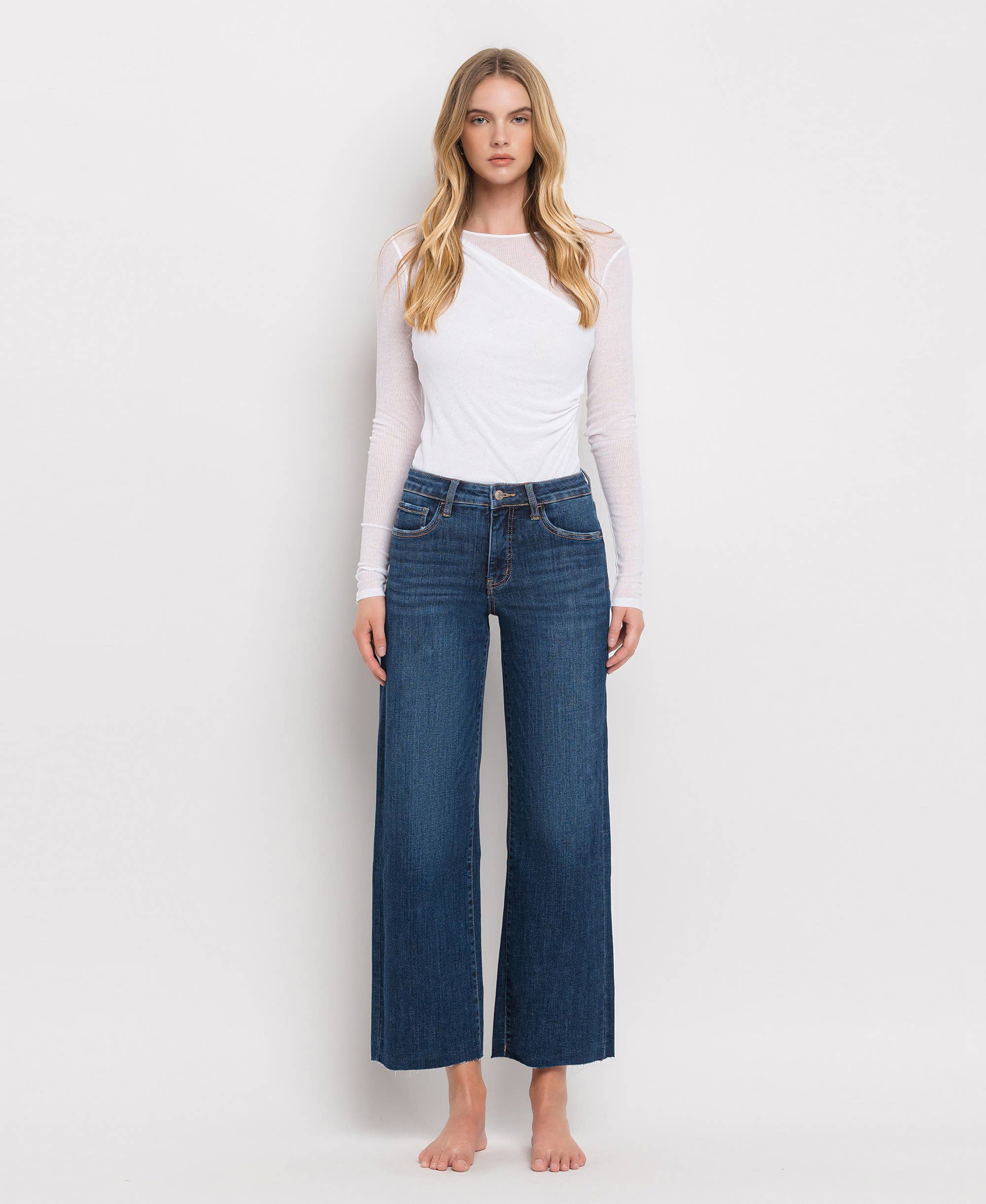 MID RISE WIDE LEG JEANS-Finders Keepers