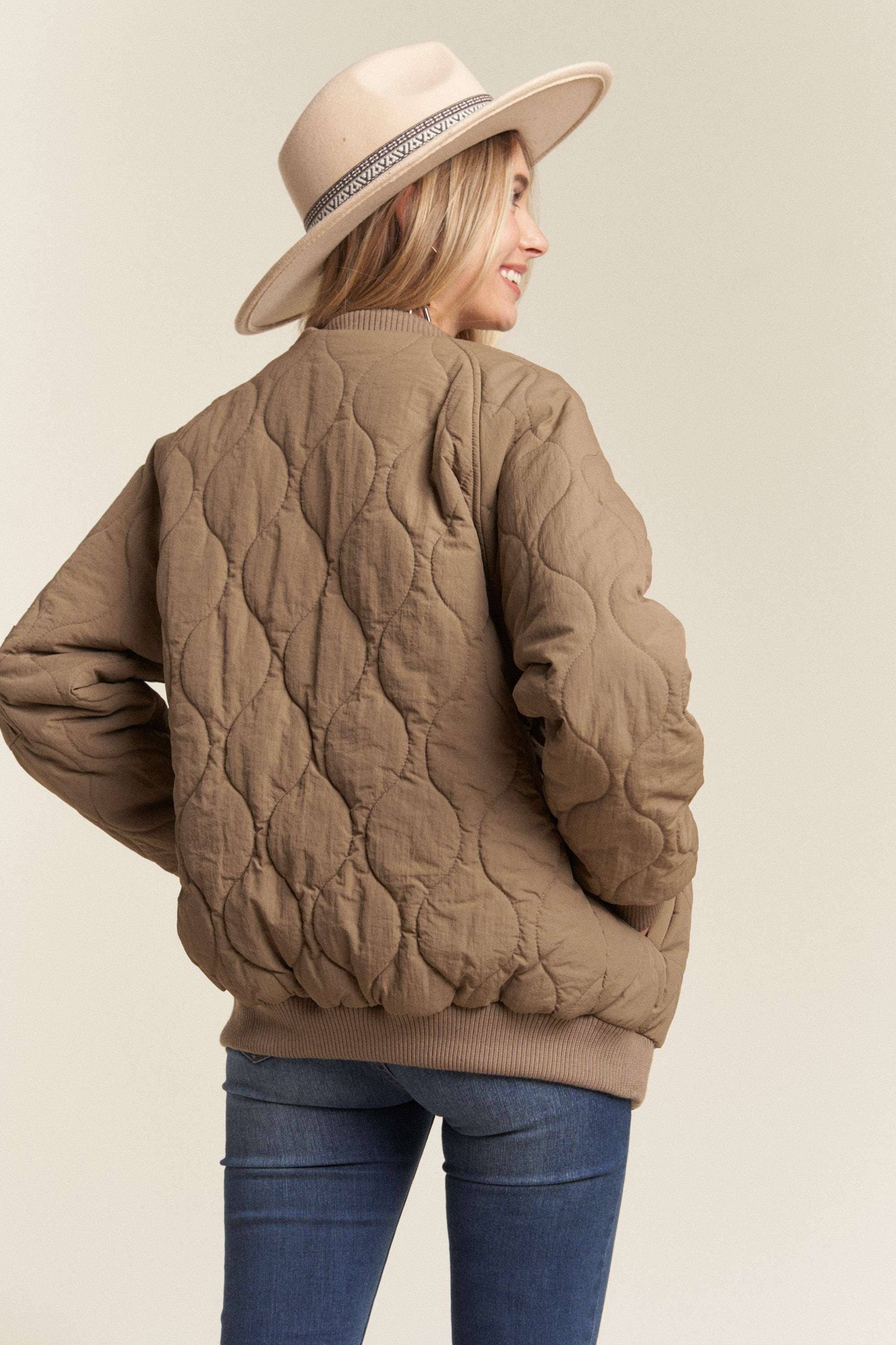 QUILTED UTILITY JACKET