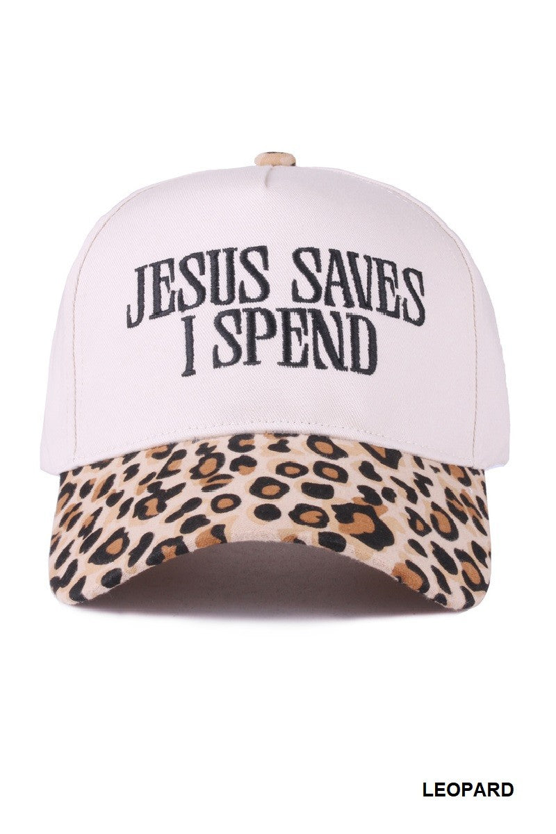 Jesus Saves Baseball Cap