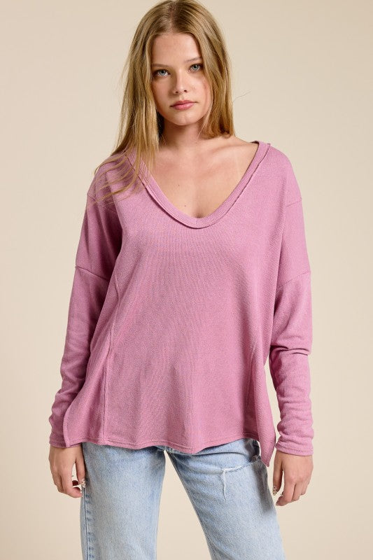 VNeck Terry Dolman