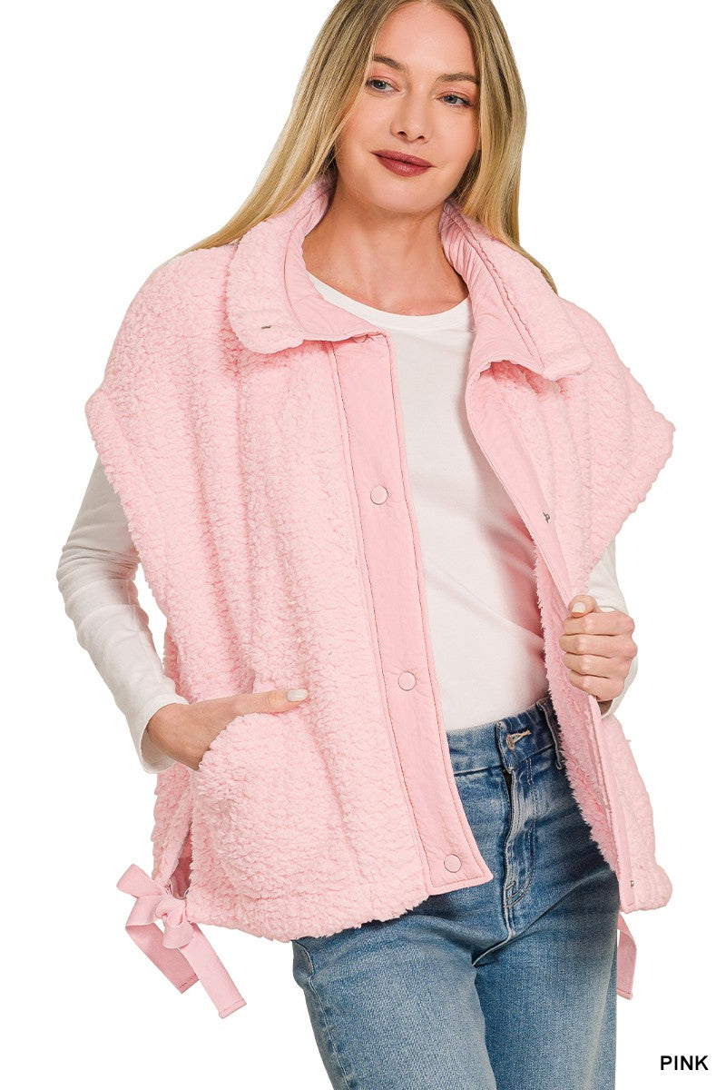 Oversized Faux Fur Vest
