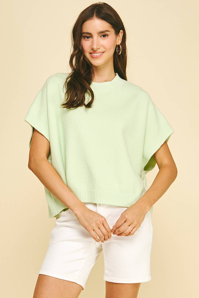 DROPPED SHOULDER SWEATER