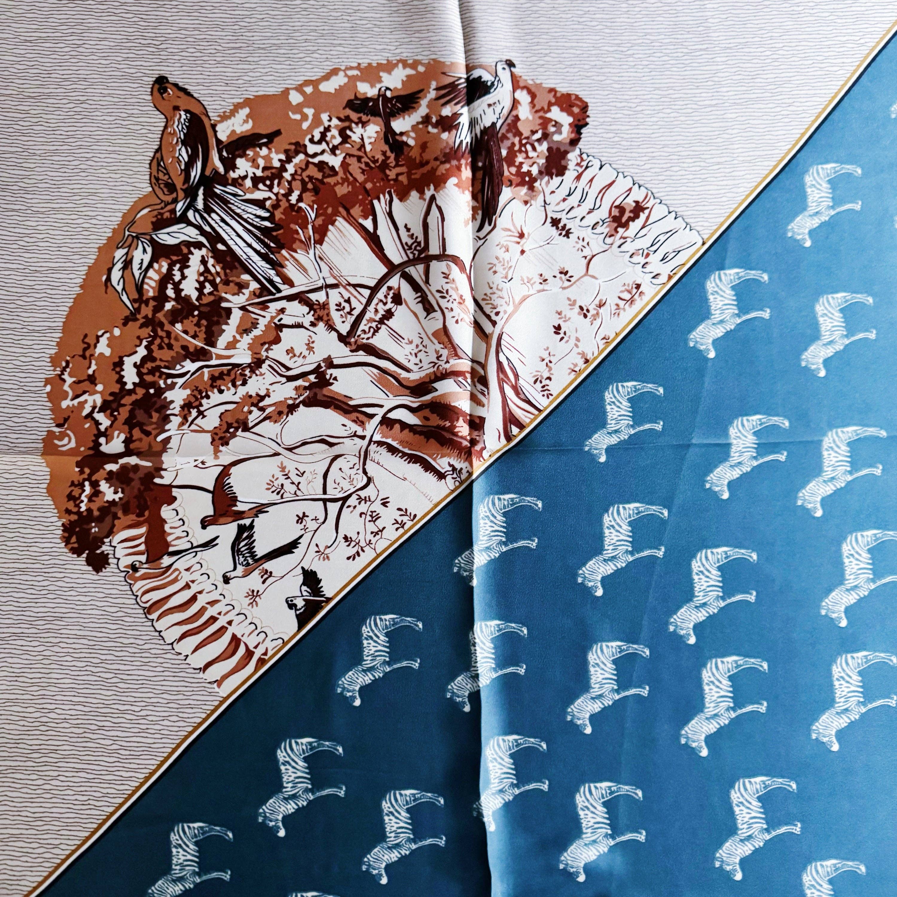 Silky Muse Satin Square Scarf