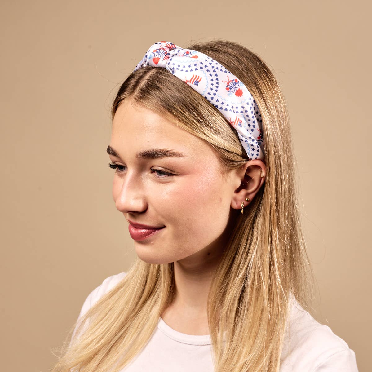 Classic Twist Headband–All-American Darling
