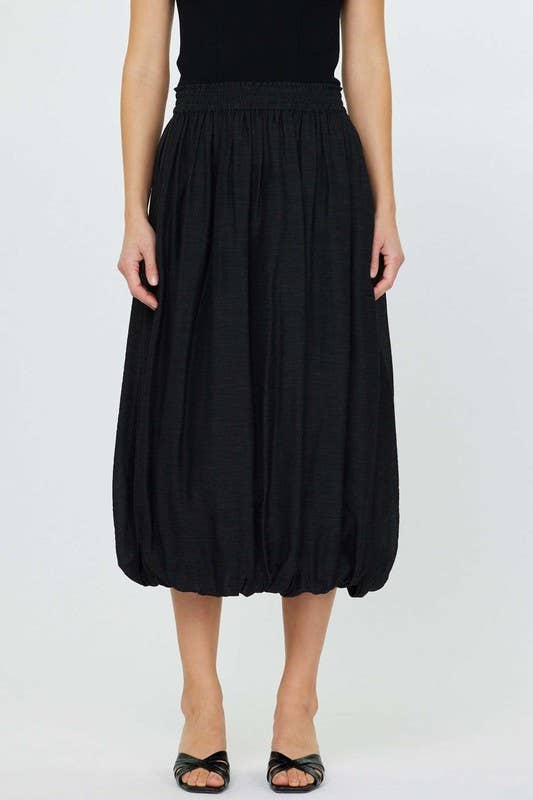 Balloon Midi Skirt