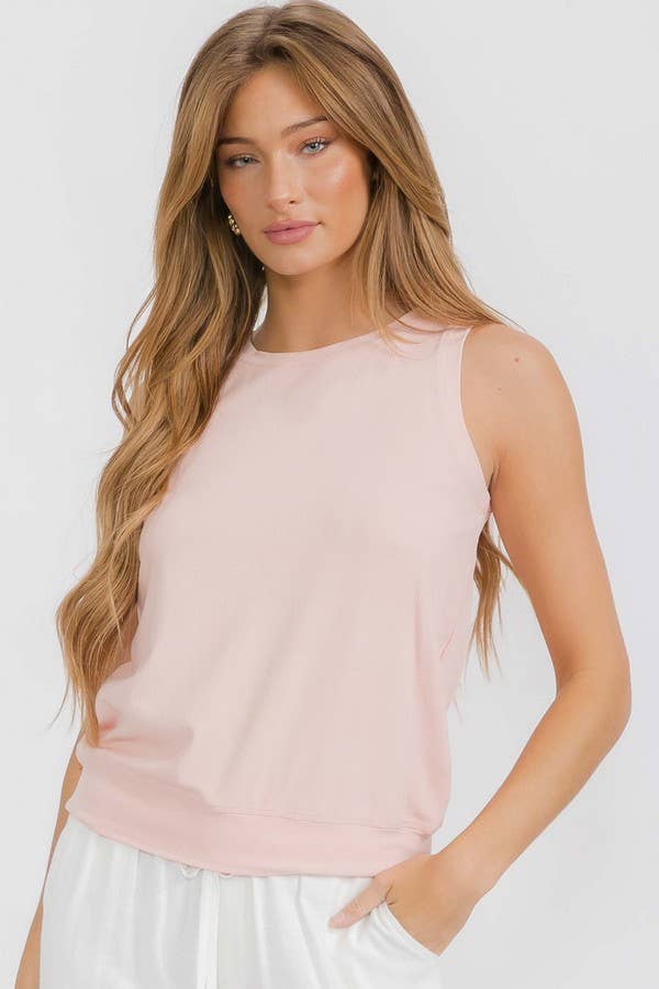 Women's Ribbed Loose Fit Tank