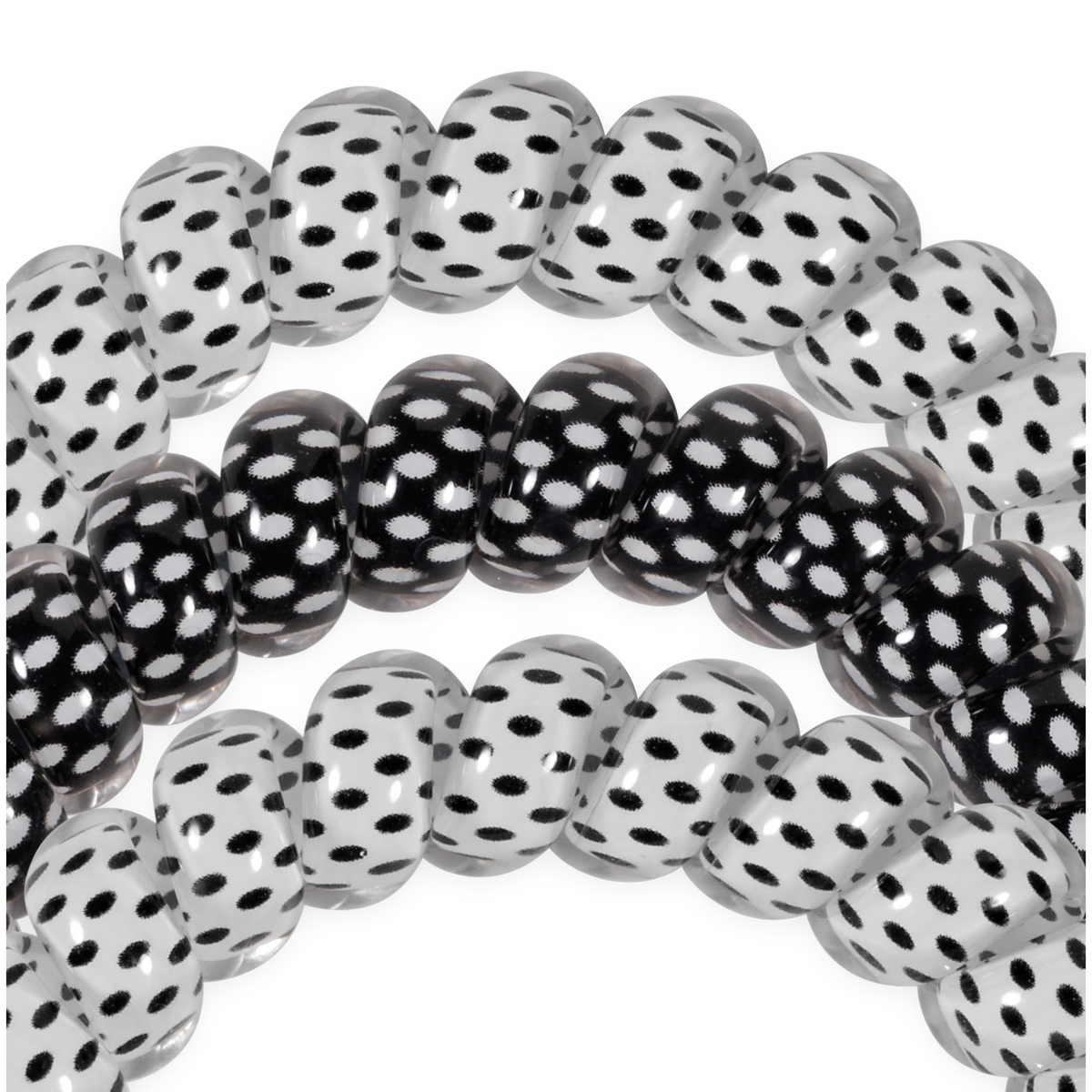 Polka Dot Party Large Hair Ties