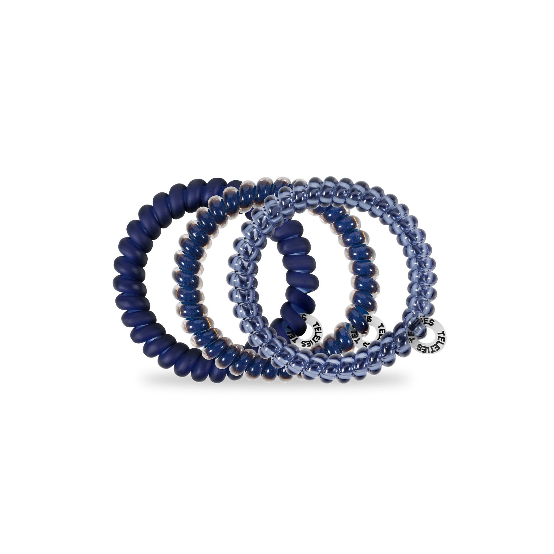 Spiral Hair Coils | Small | Nightfall Navy Hair Ties