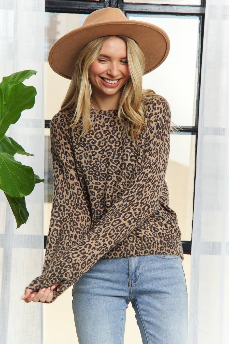 LEOPARD PRINT TOP