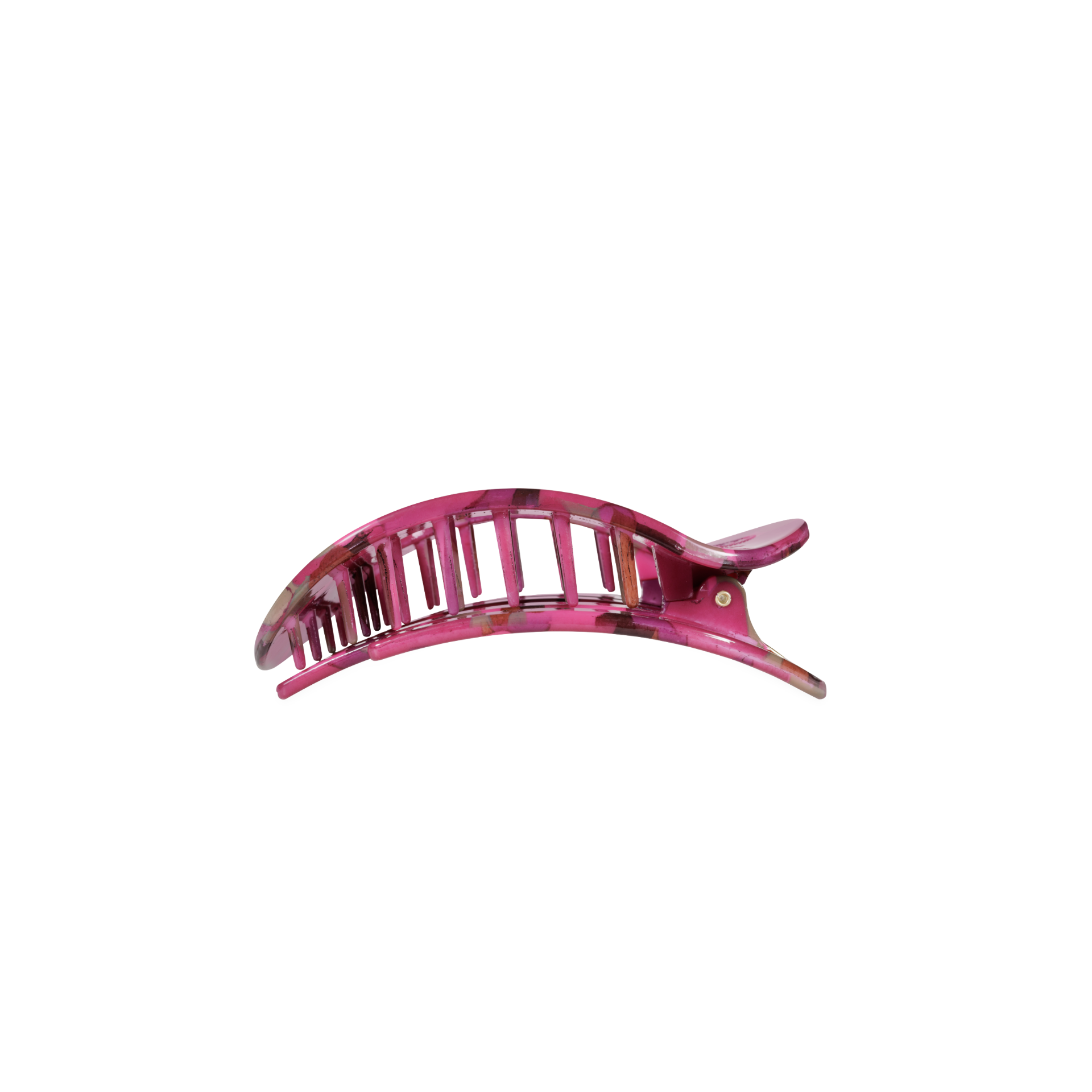 Garden Glam Small Flat Round Hair Clip
