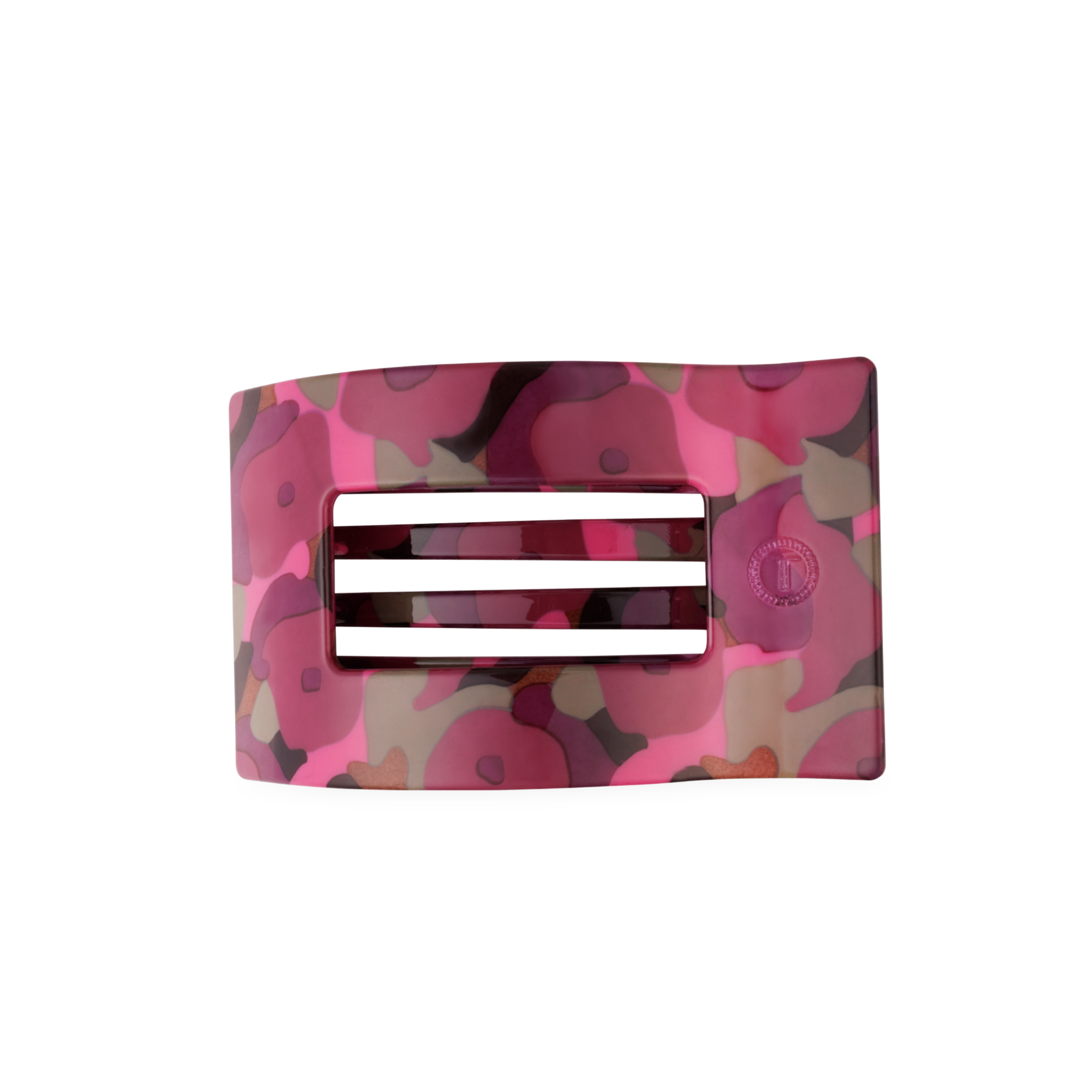 Garden Glam Medium Flat Rectangle Hair Clip
