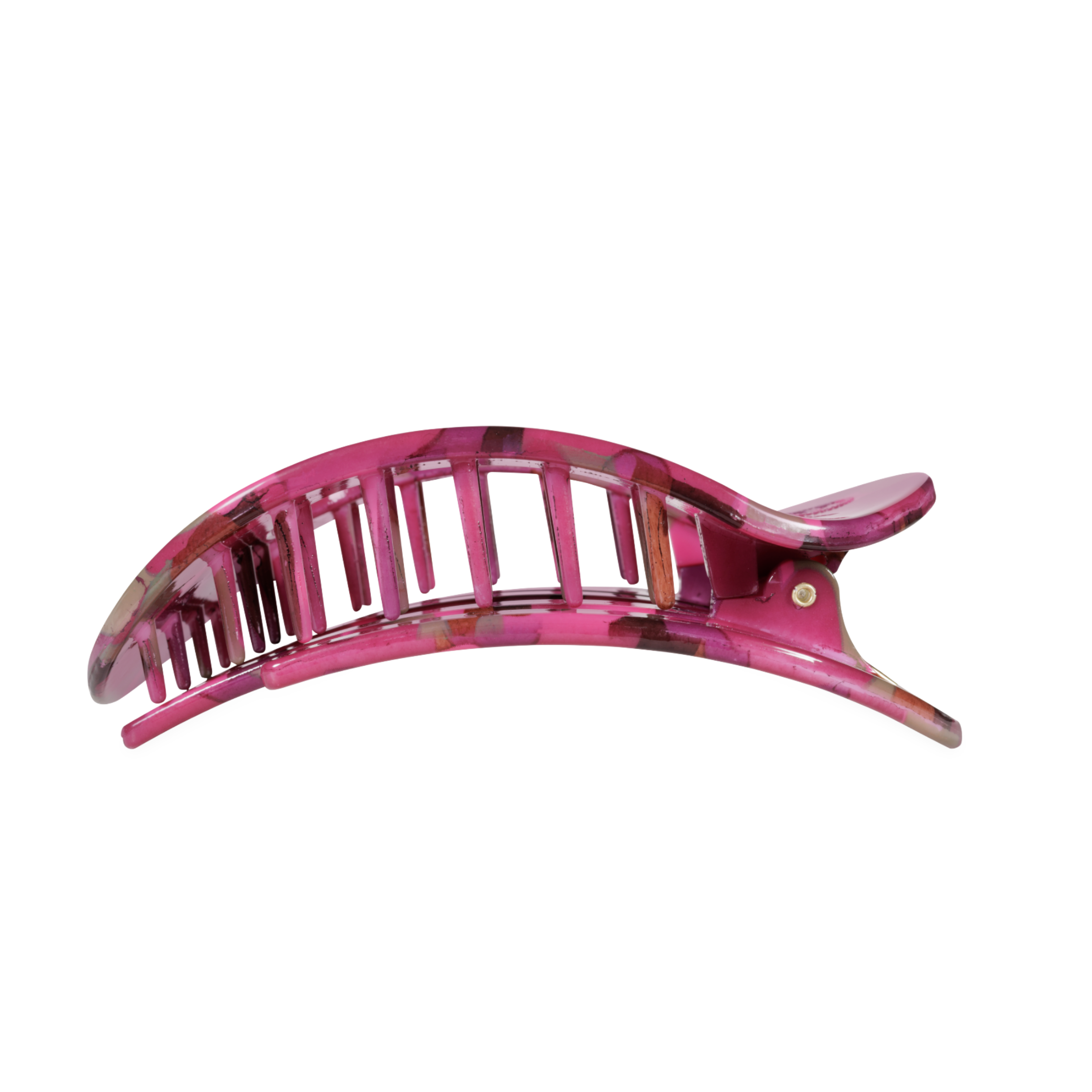 Garden Glam Large Flat Round Hair Clip