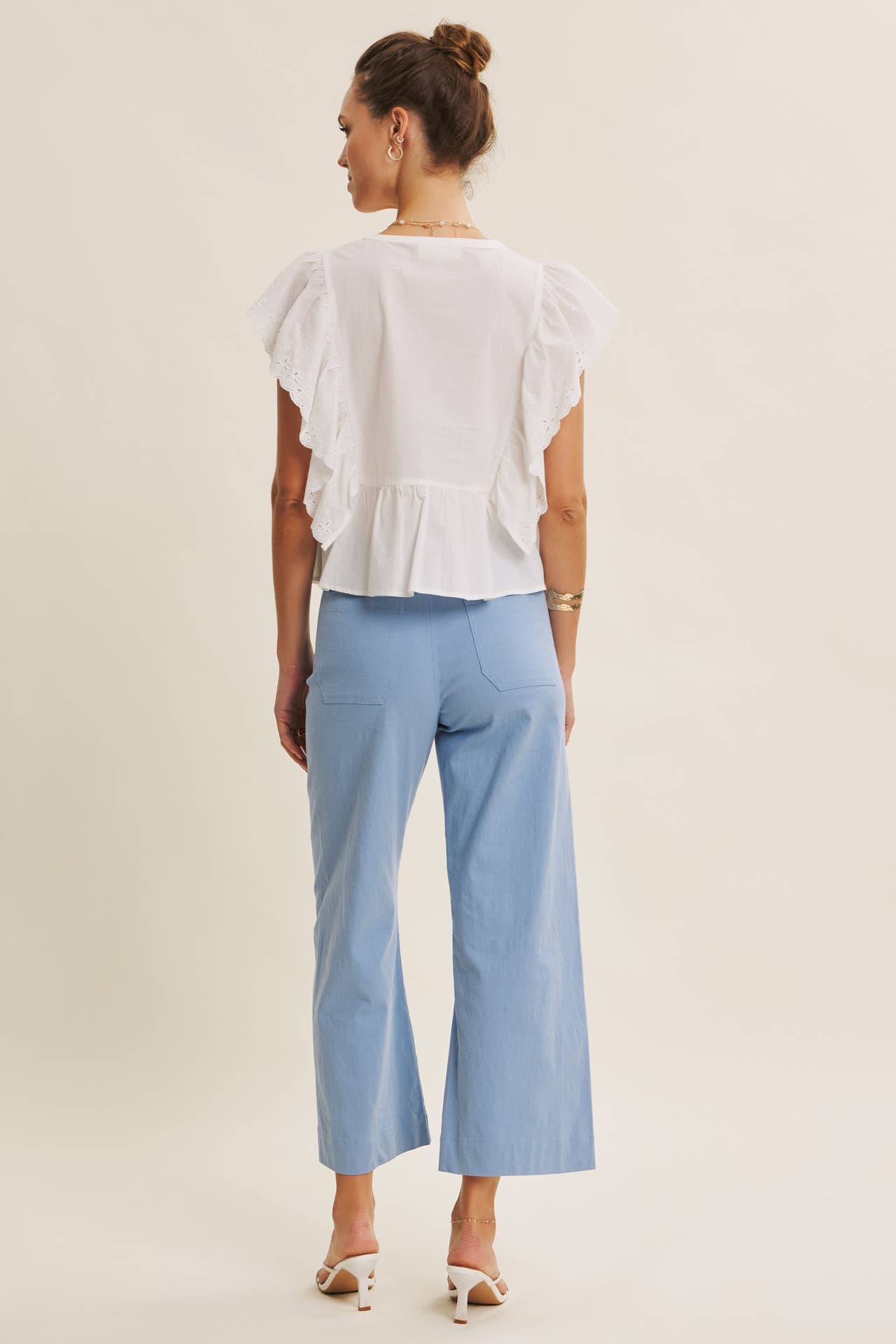 STRETCHY COTTON PANTS
