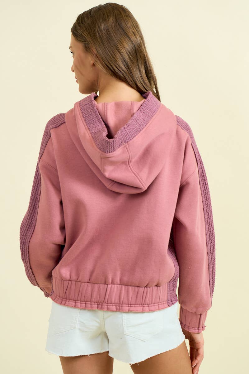 BRUSHED TERRY SWEATSHIRT