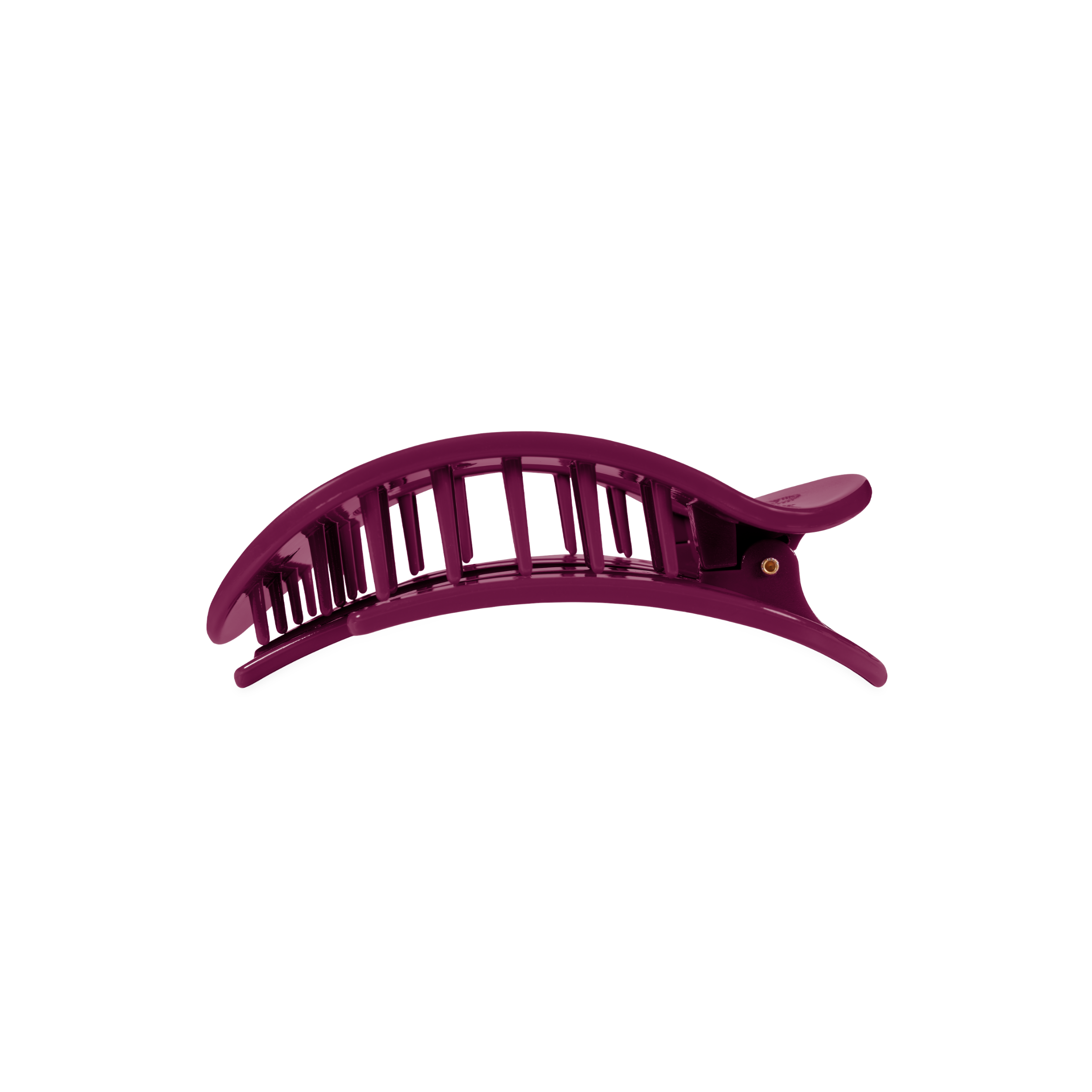 Mulberry Medium Flat Round Hair Clip