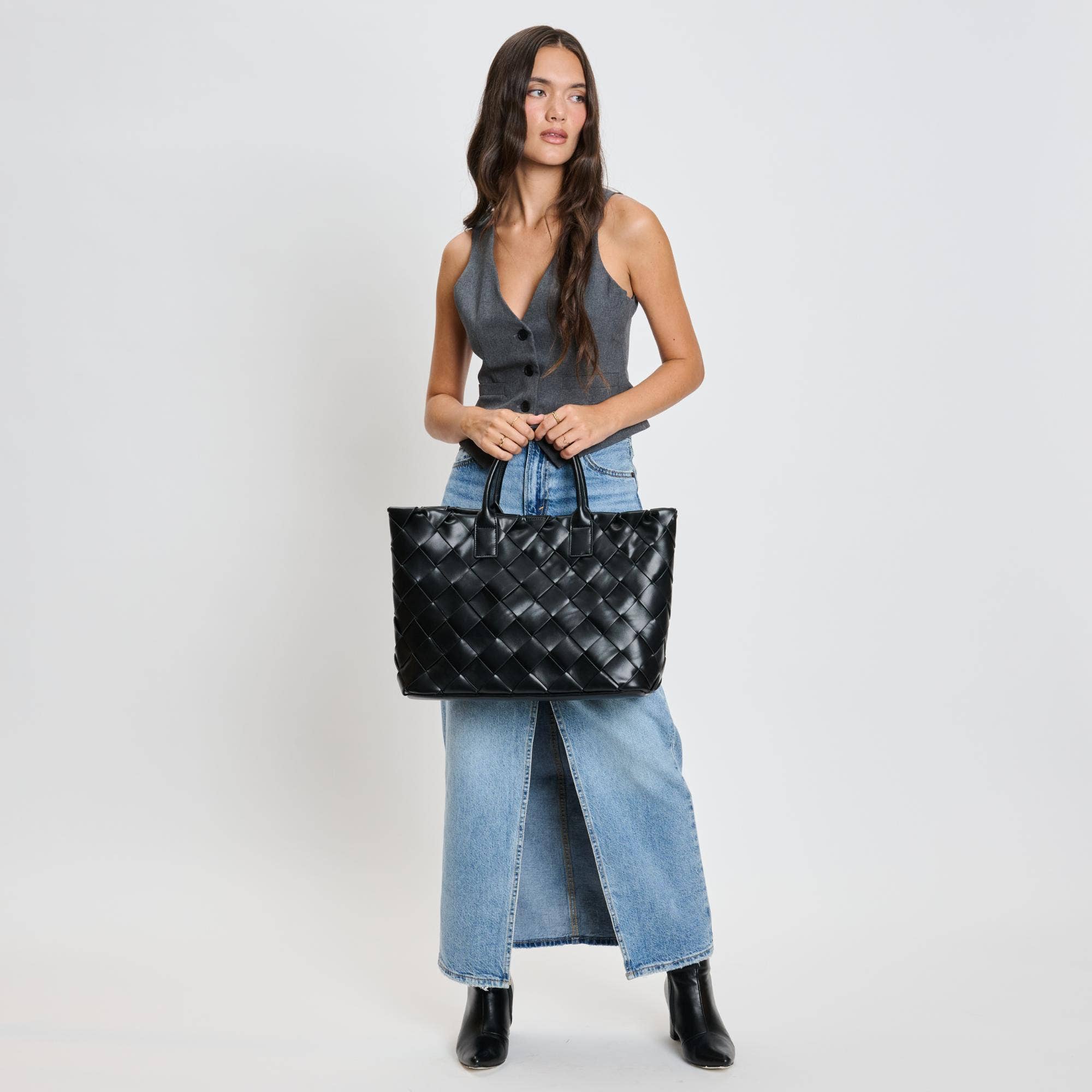 Adeline Woven Tote