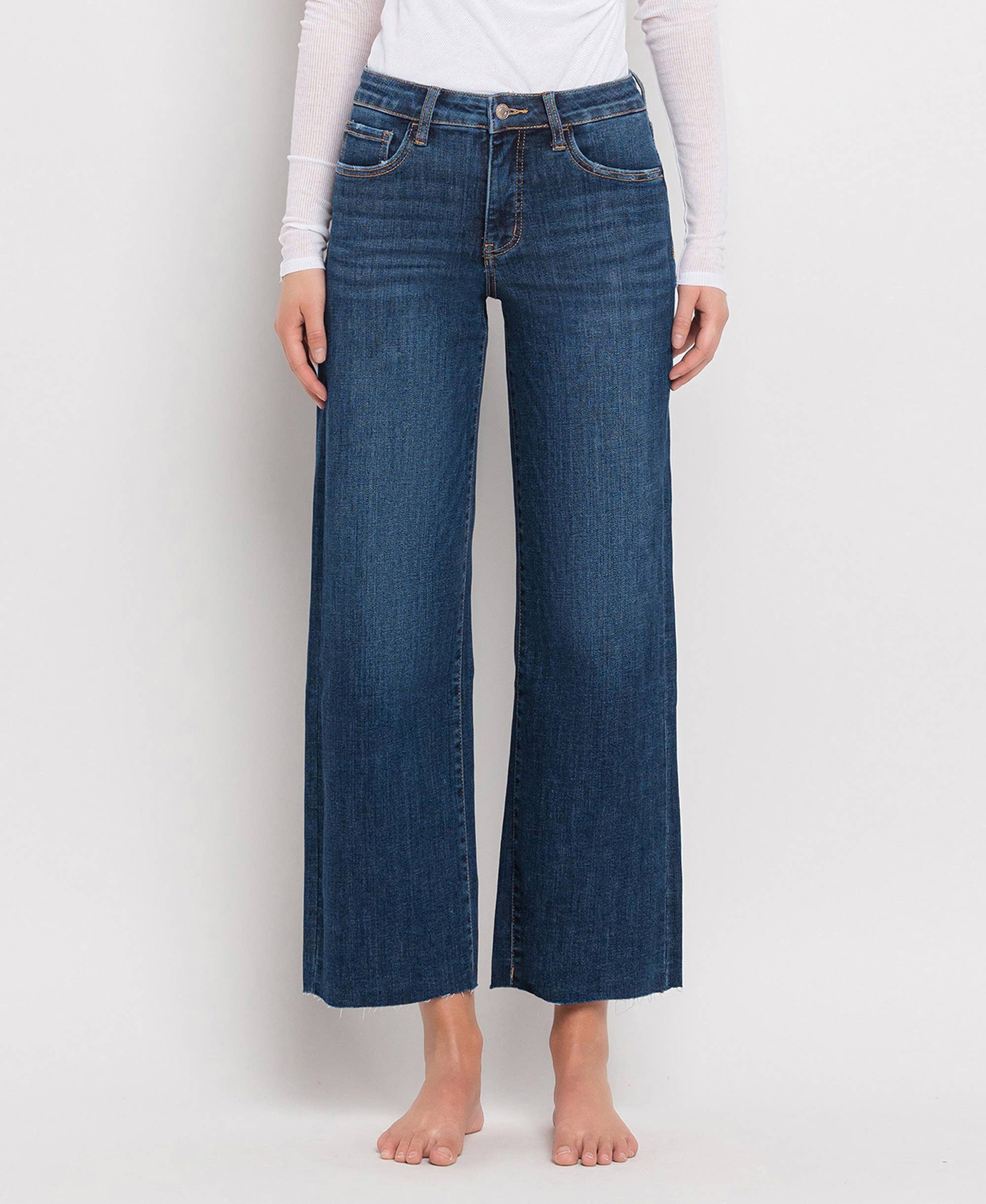 MID RISE WIDE LEG JEANS-Finders Keepers