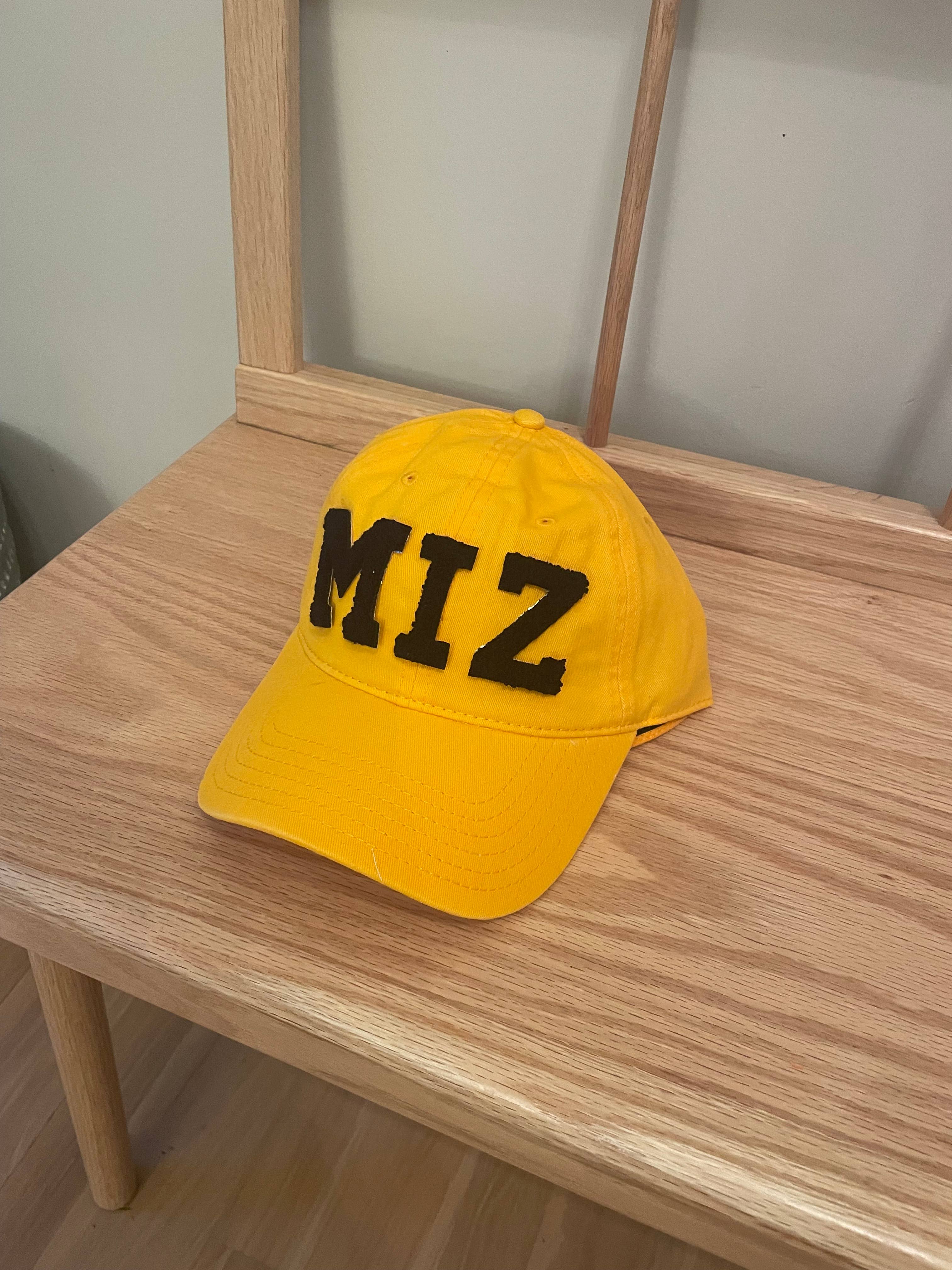 MIZ ZOU Varsity Chenille Dad Hat