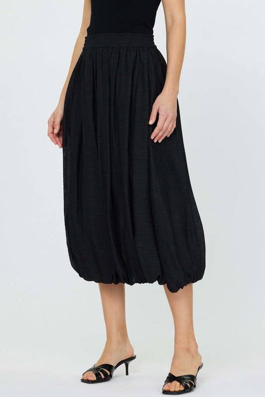 Balloon Midi Skirt