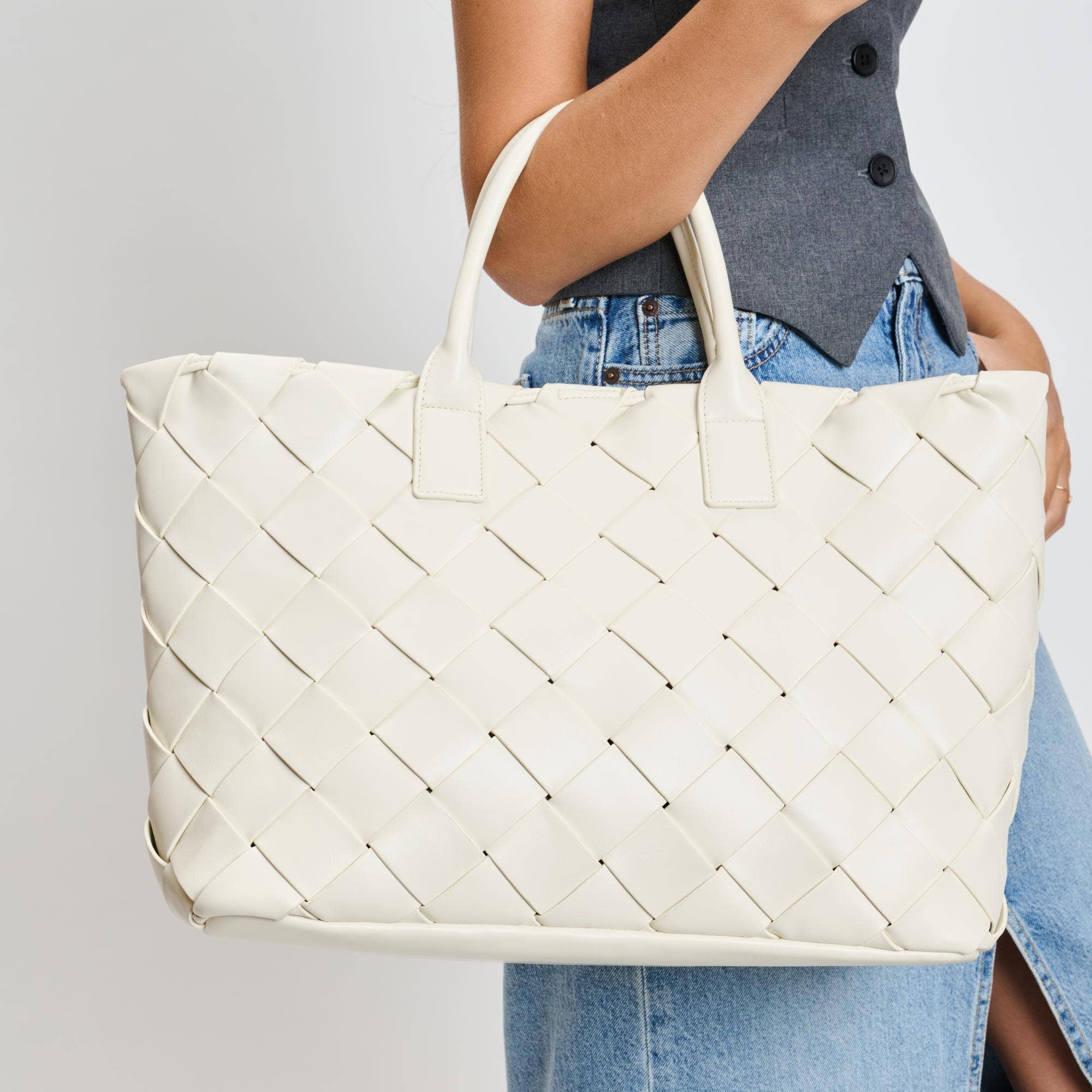 Adeline Woven Tote