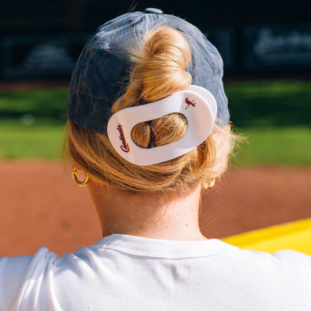 Flat Round Hair Clip | Large | St. Louis Cardinals