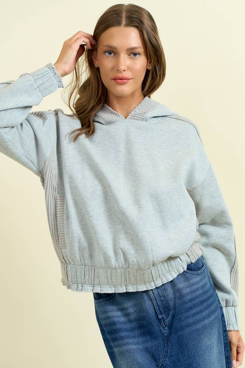 BRUSHED TERRY SWEATSHIRT