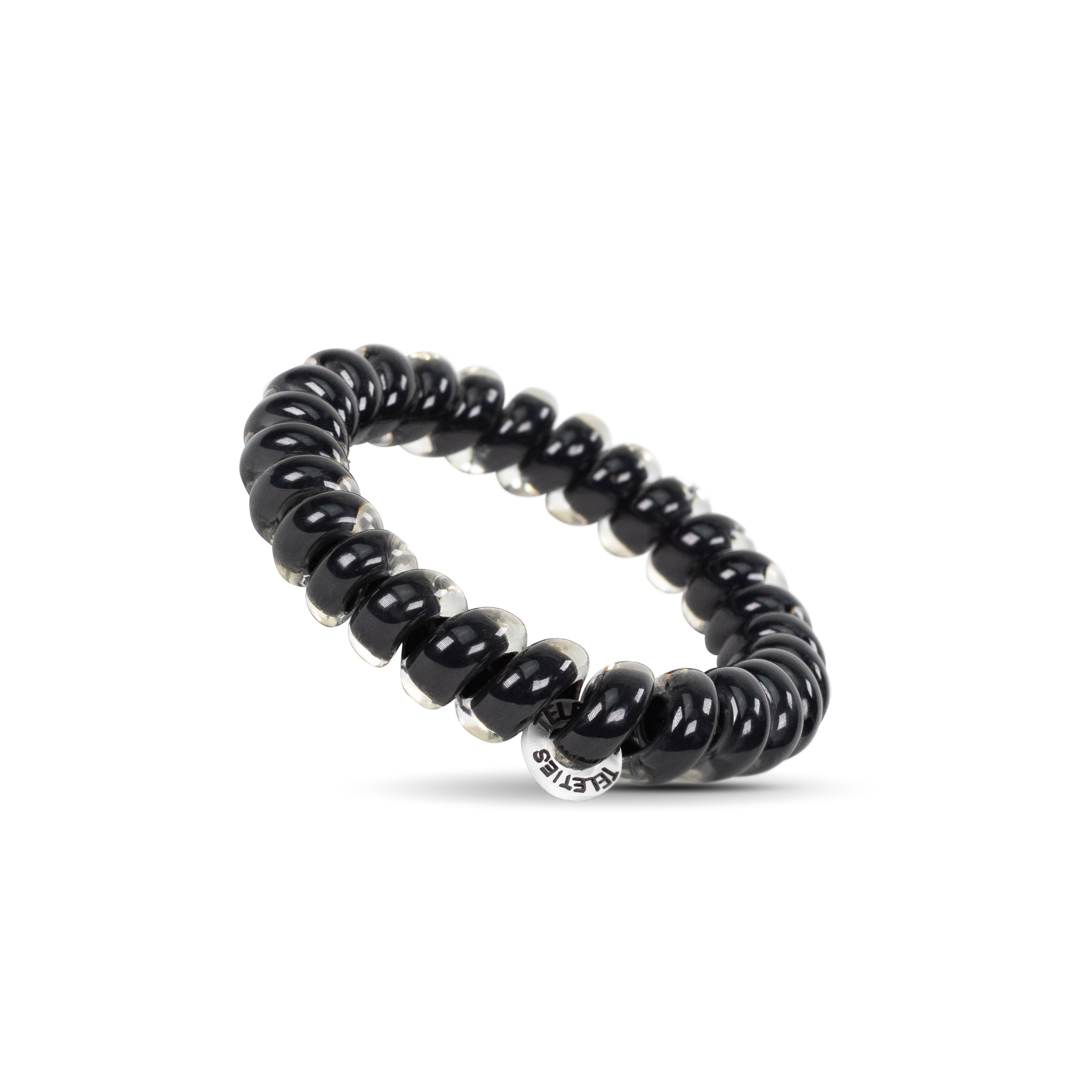 Spiral Hair Coils | Large | Jet Blac Hair Ties