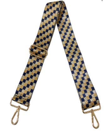 Hendrix Checkered Guitar Bag Strap
