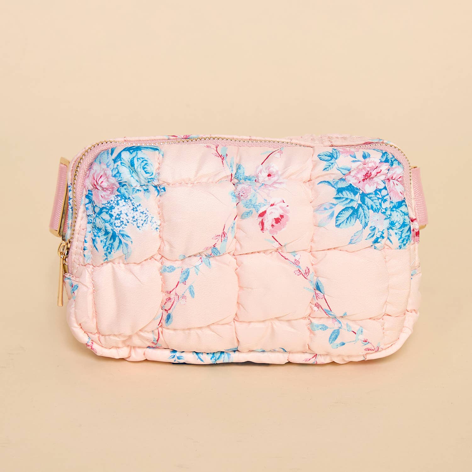 Floral Quilted Fanny Pack
