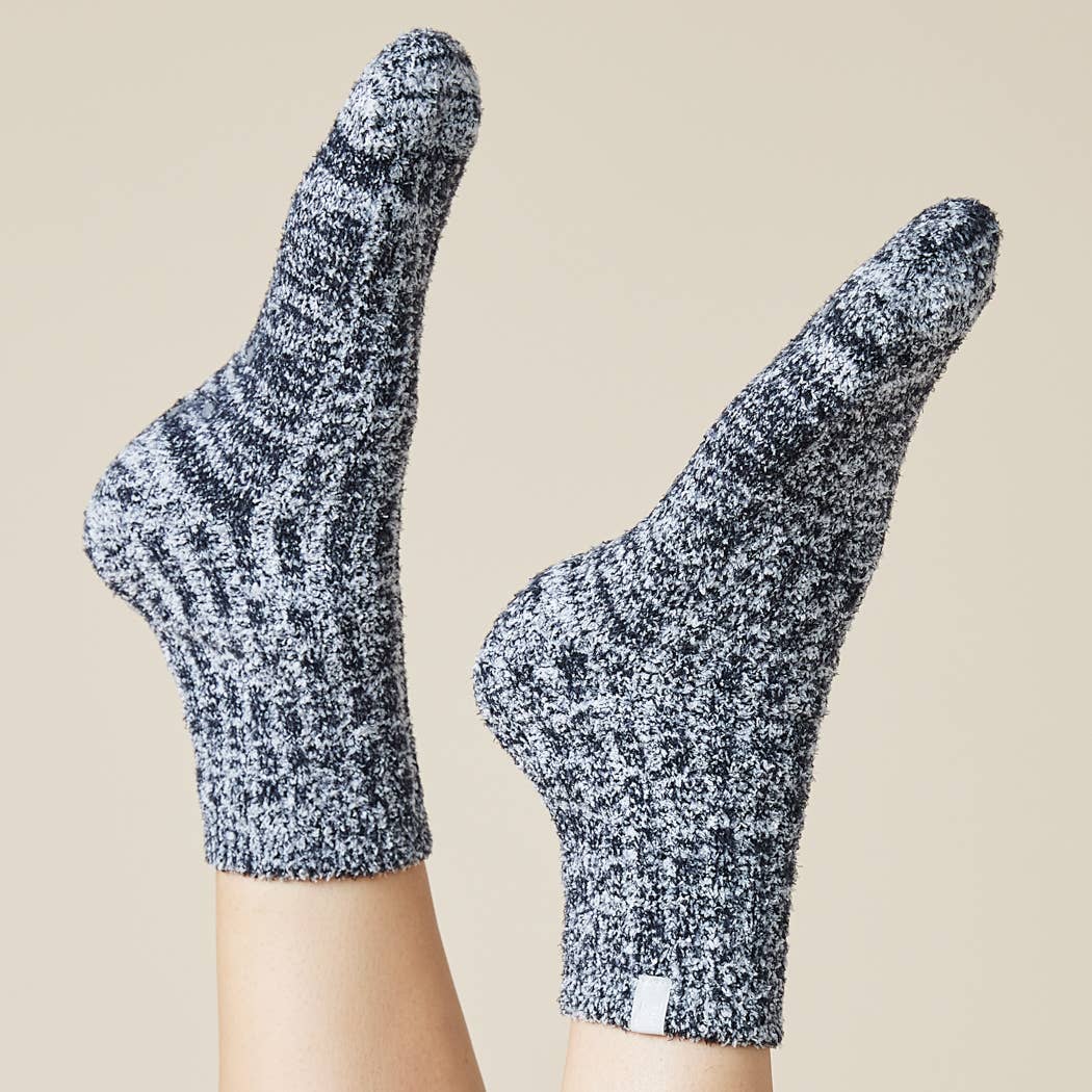 Cozy Marshmallow Crew Socks