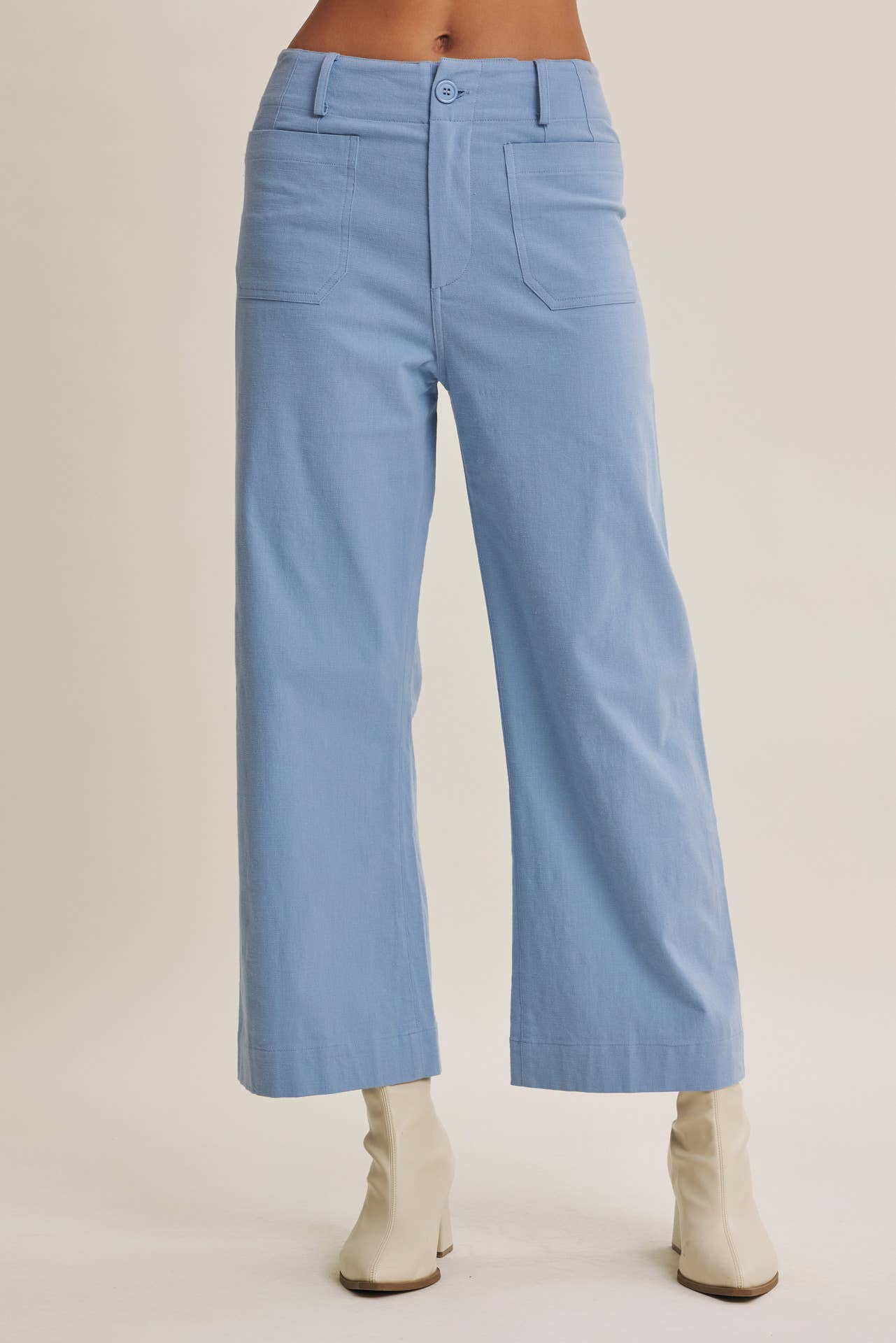 STRETCHY COTTON PANTS