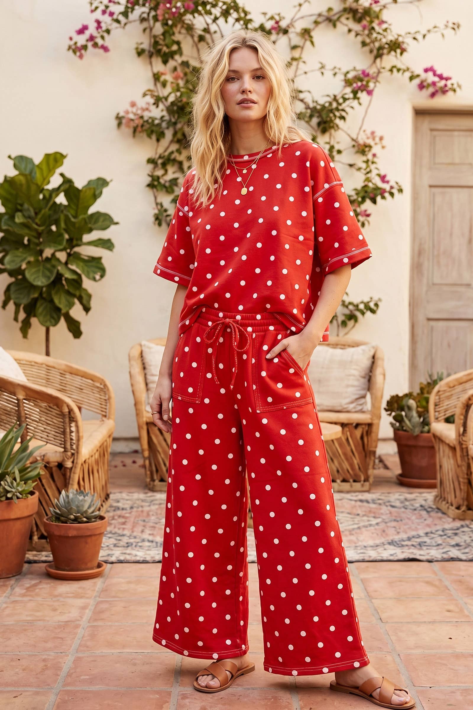 Scuba Polka Dot Set