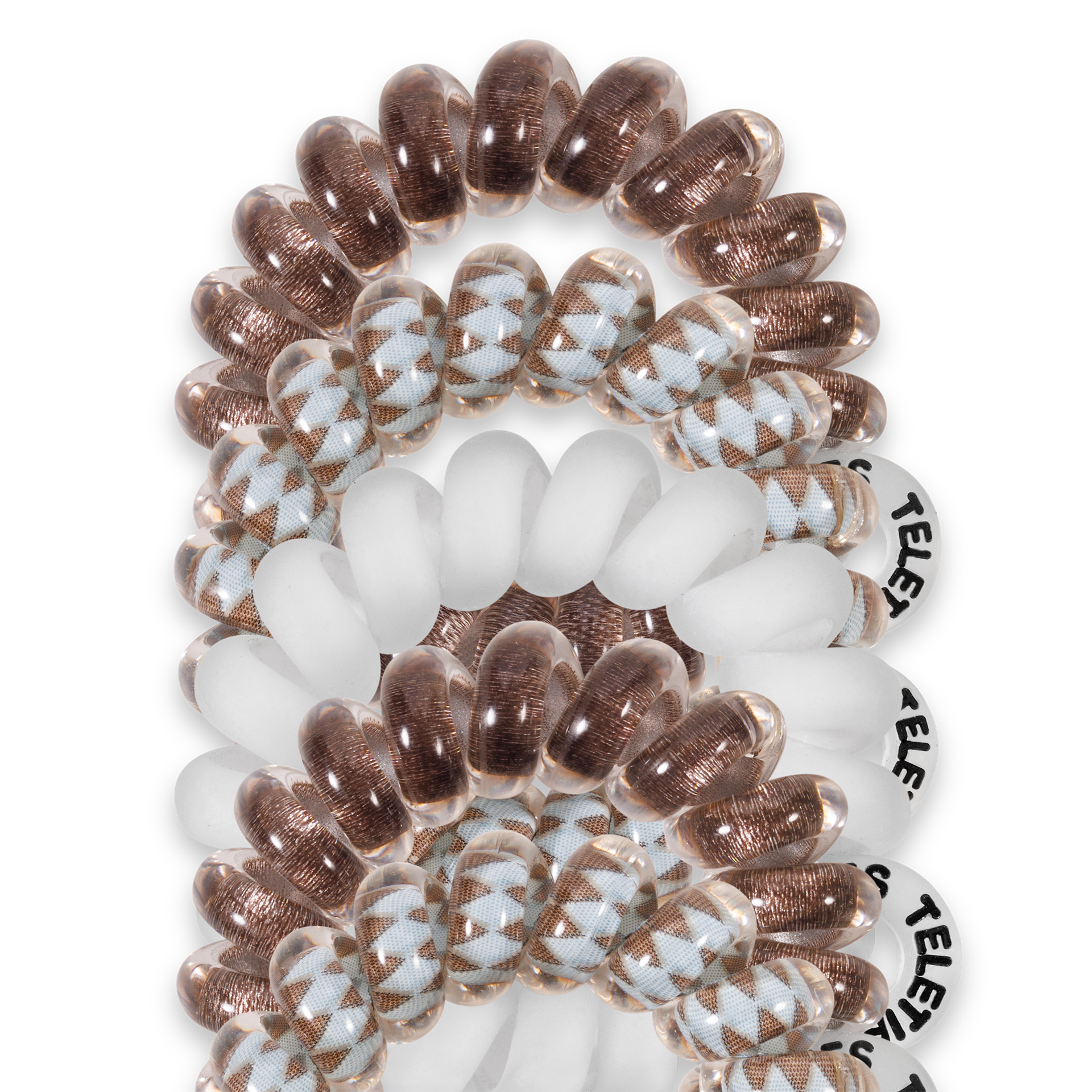 Spiral Hair Coils | Tiny | Truly Taupe Hair Ties