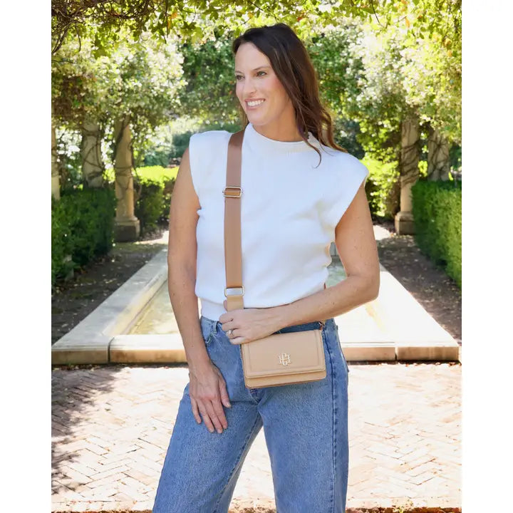 Maverick Crossbody - Tan