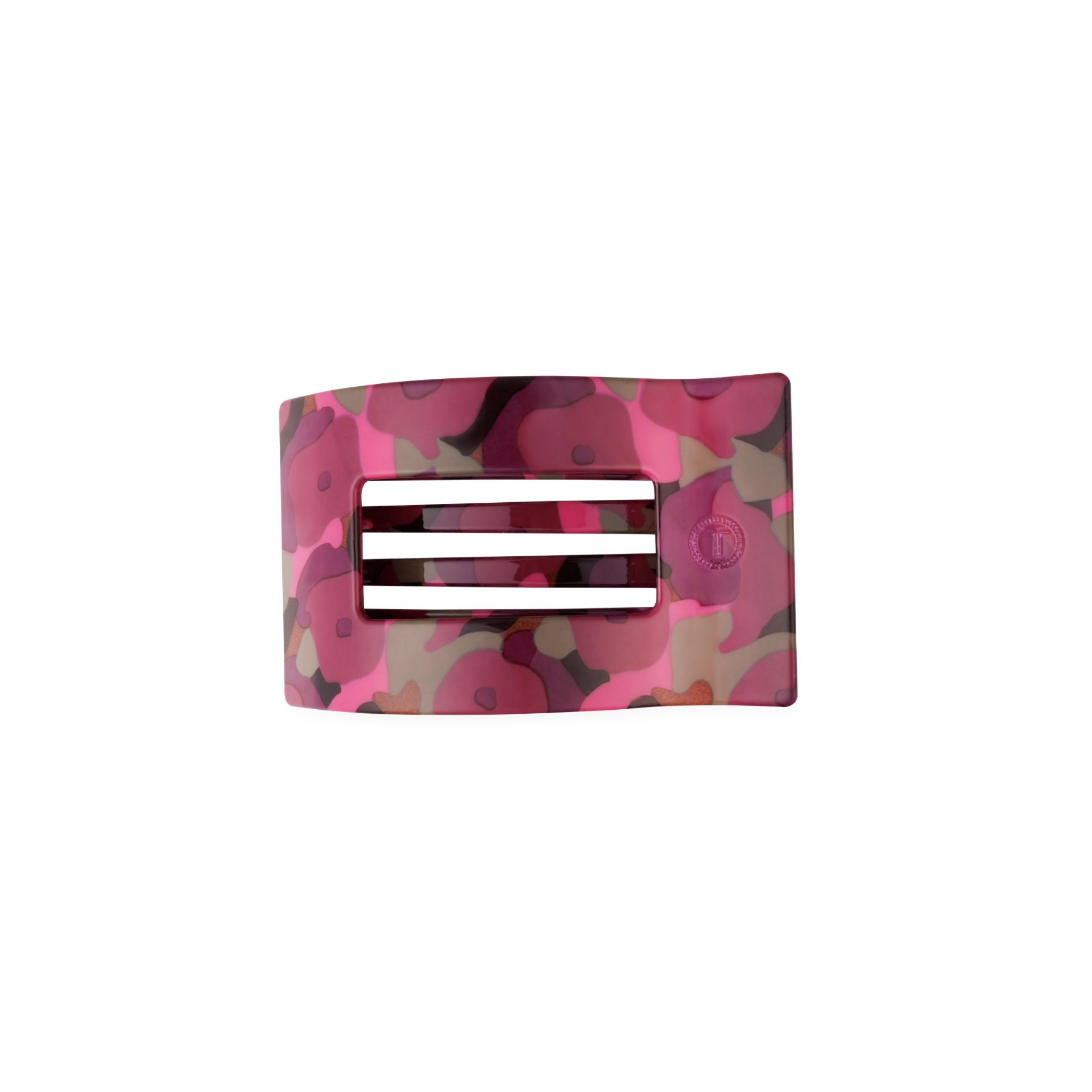 Garden Glam Small Flat Rectangle Hair Clip