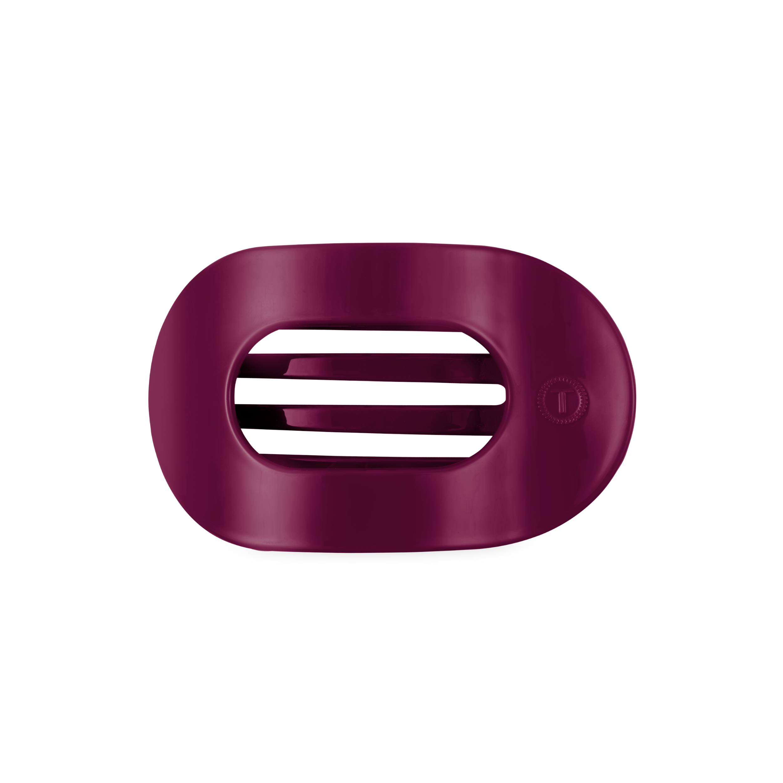 Mulberry Medium Flat Round Hair Clip