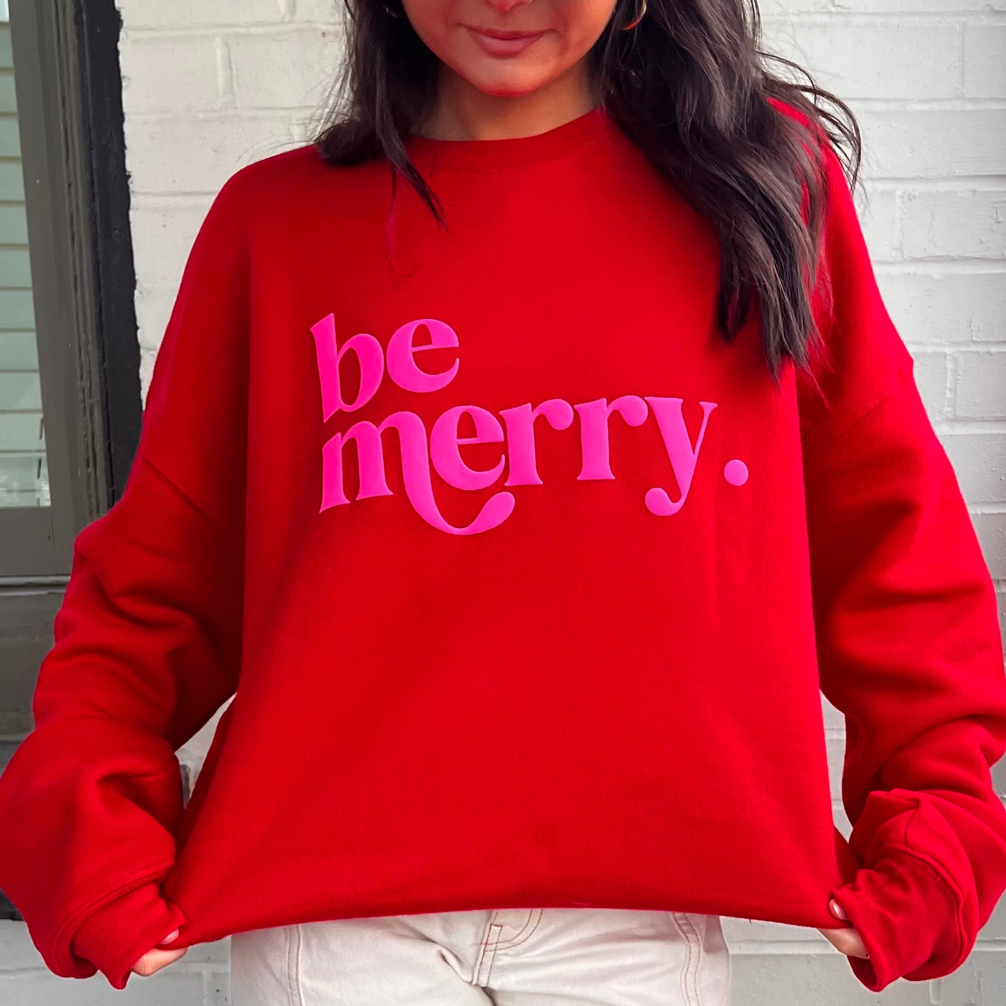 Be Merry Crew - Red