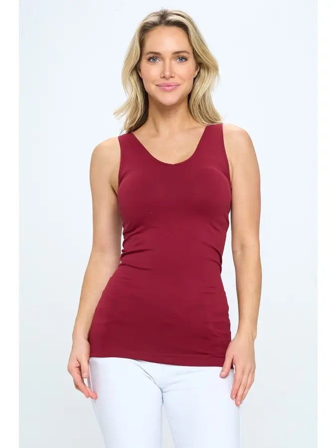 Reversible Seamless Cami (Vneck/Crew)