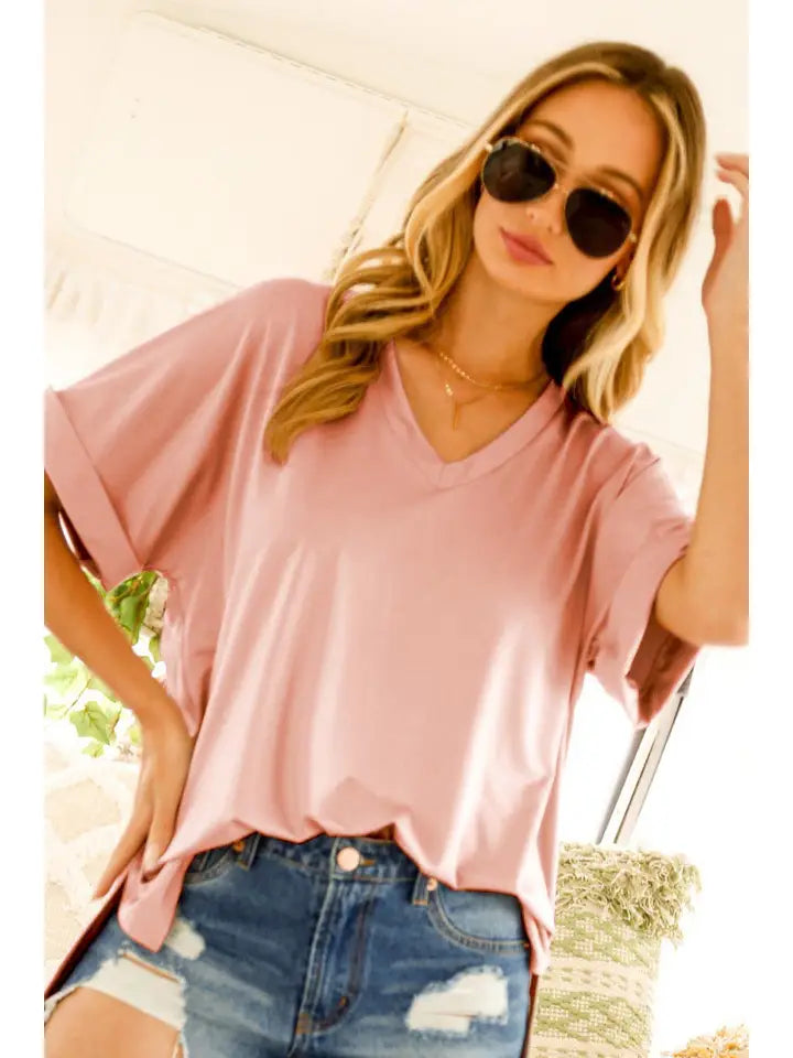 V-Neck Casual Top