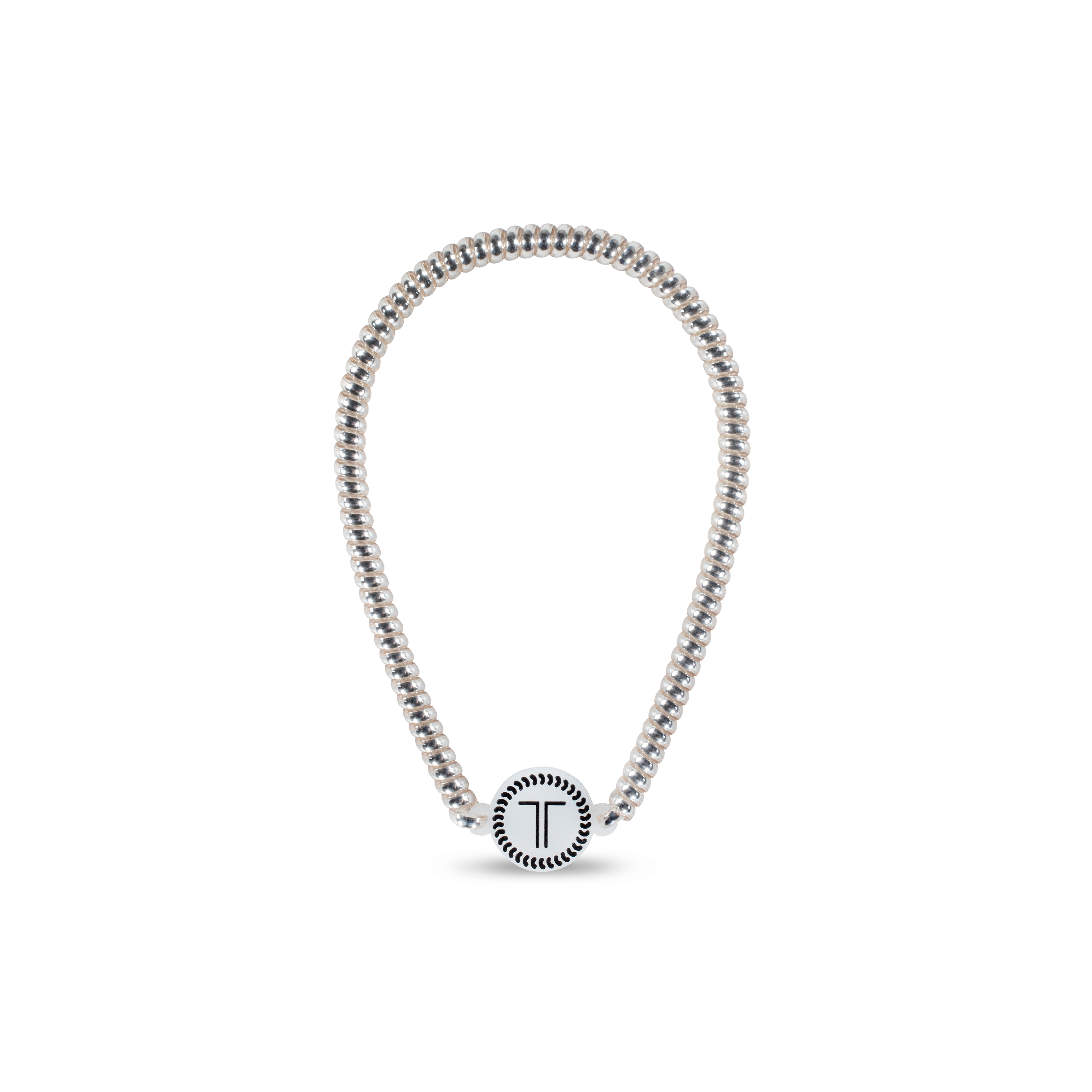 Spiral Hair Coil Headband | Platinum