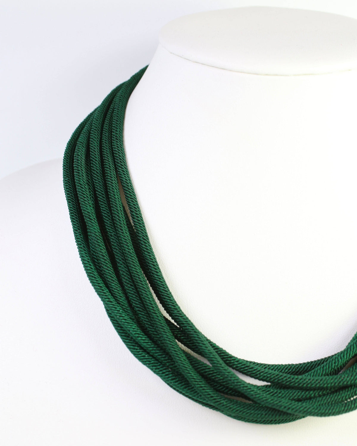 Cranston Cord Necklace Green