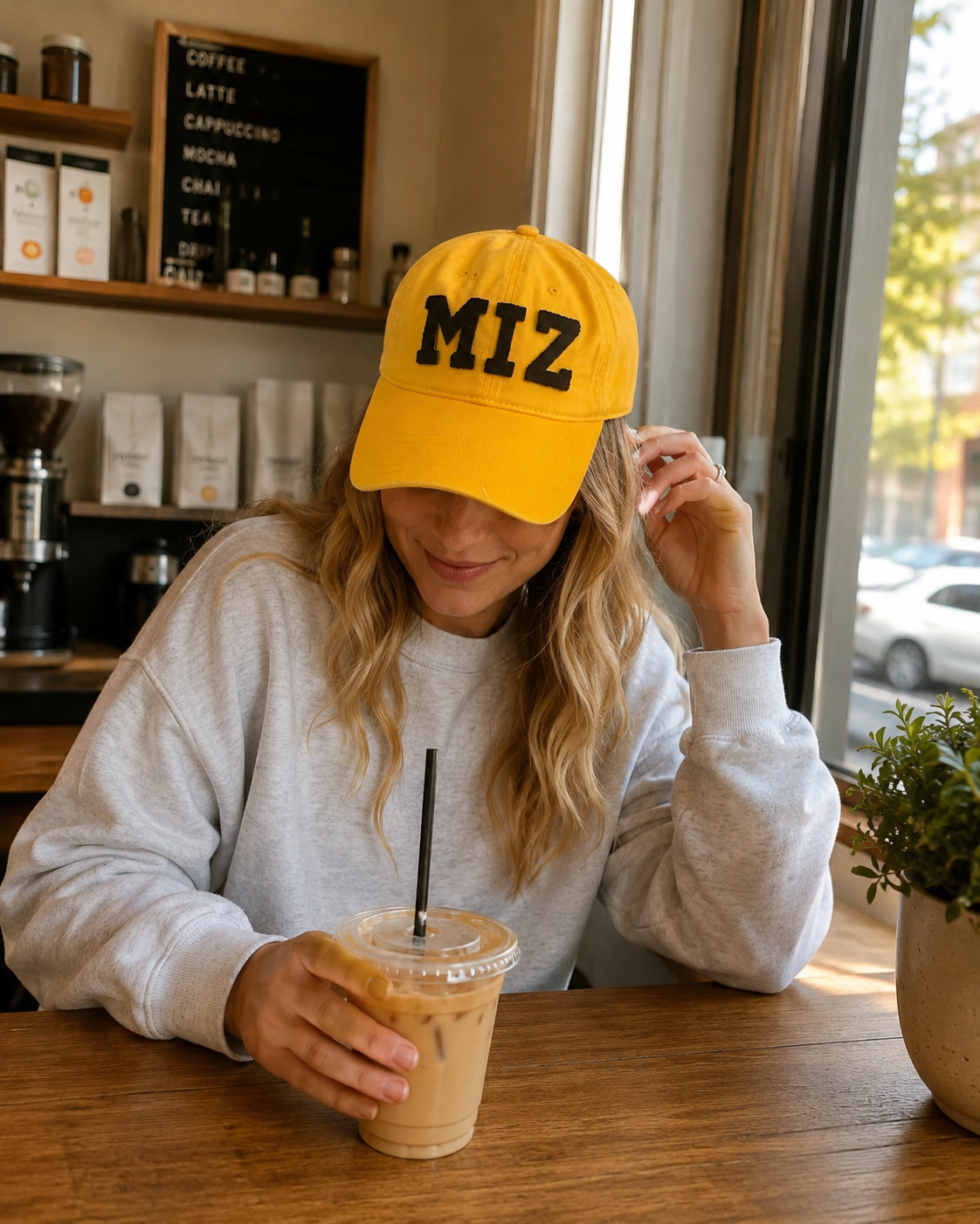 MIZ ZOU Varsity Chenille Dad Hat