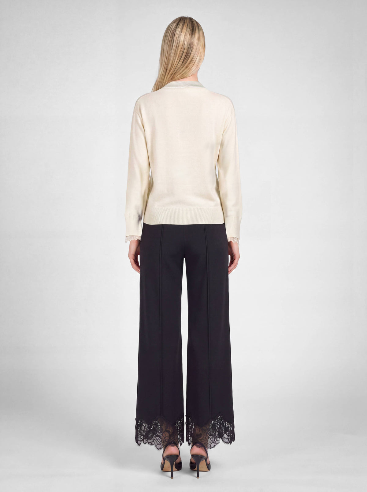 Cowl-neck Knit Sweater