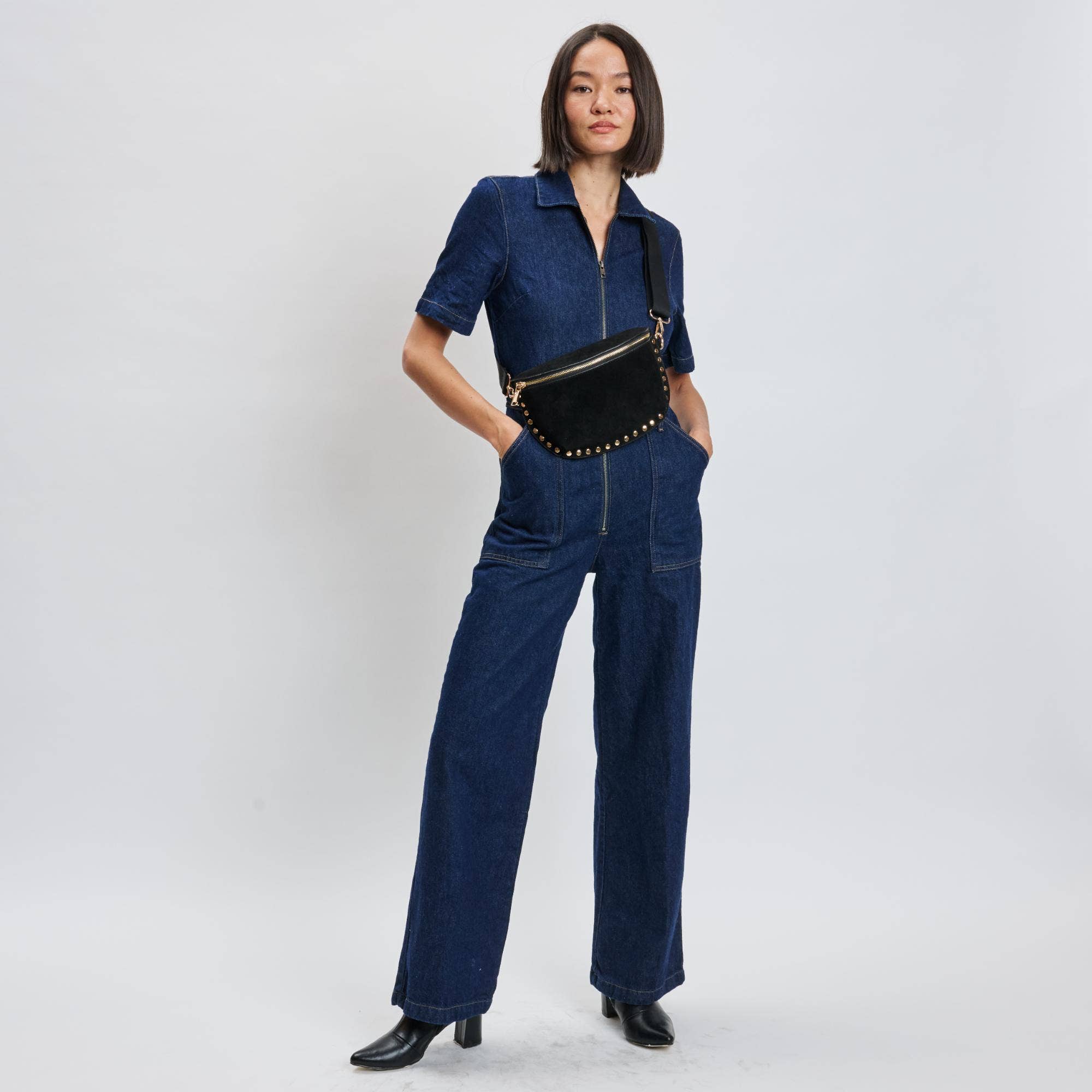 Gizelle-Suede Belt Bag