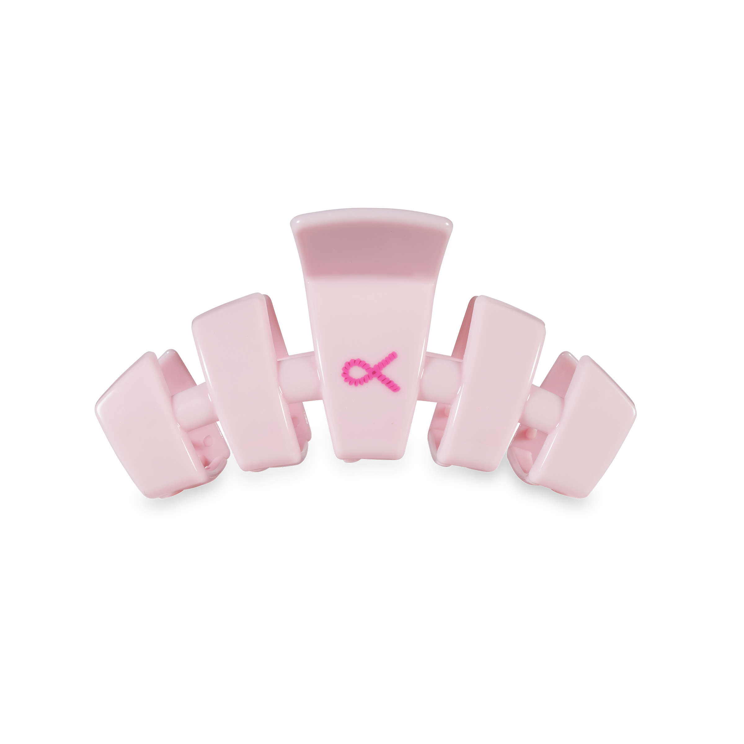 Classic Hair Clip | Medium | Pink Ribbon
