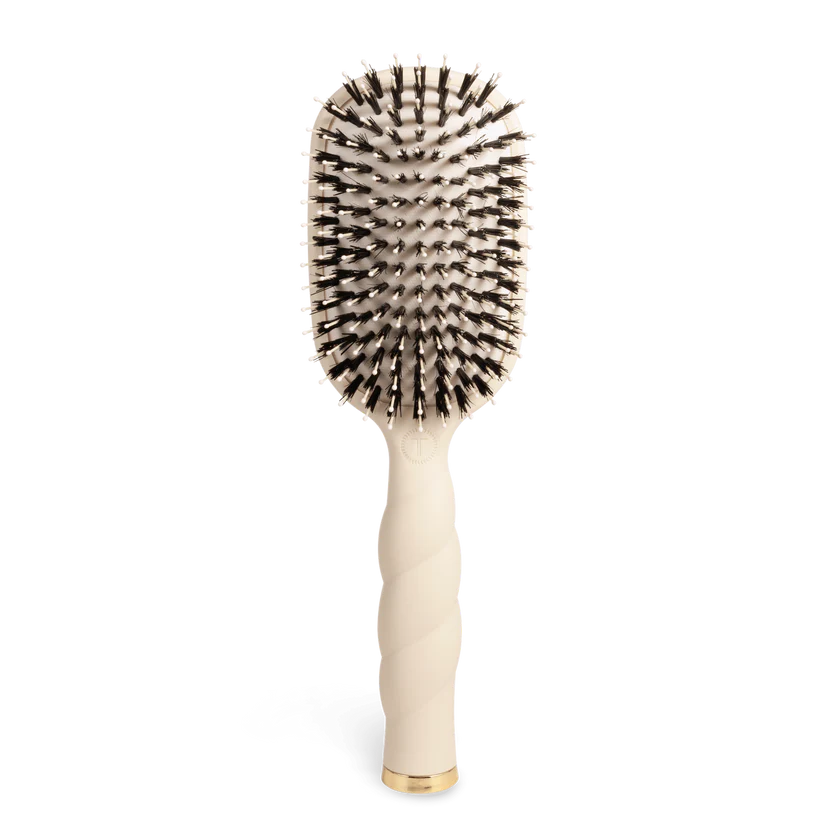 Teleties Hair Brush - Tan Boar Bristle